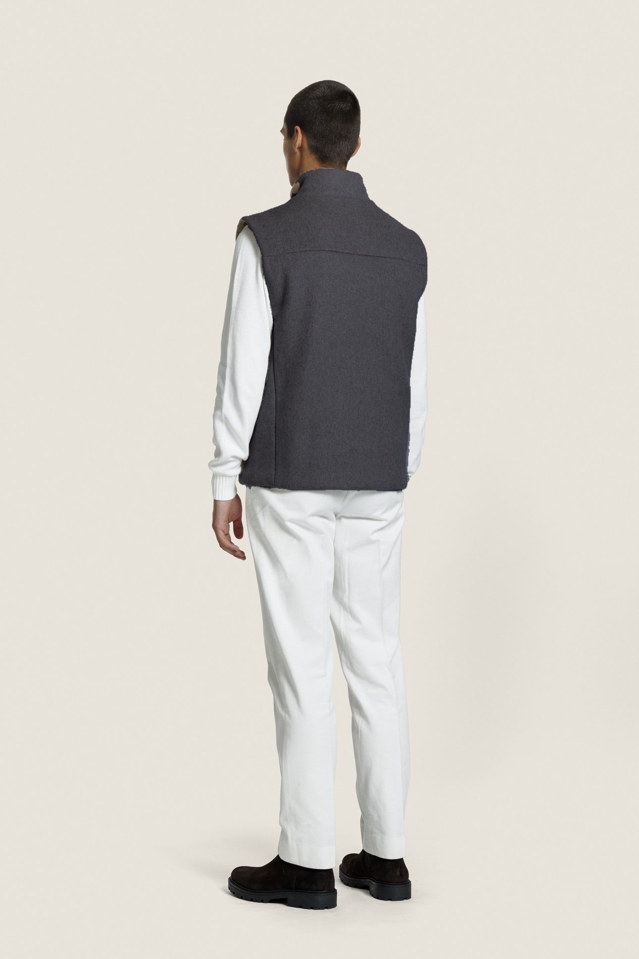AXEL BODYWARMER D. GREY MELANGE 2