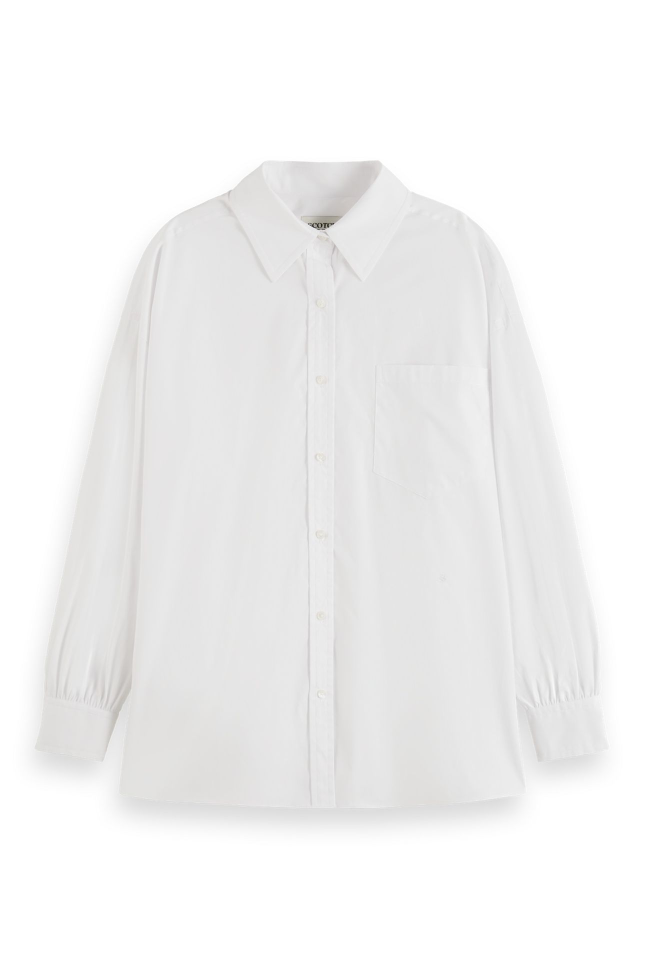 CORE GIRLFRIEND POPLIN SHIRT WHITE/PASTEL 1