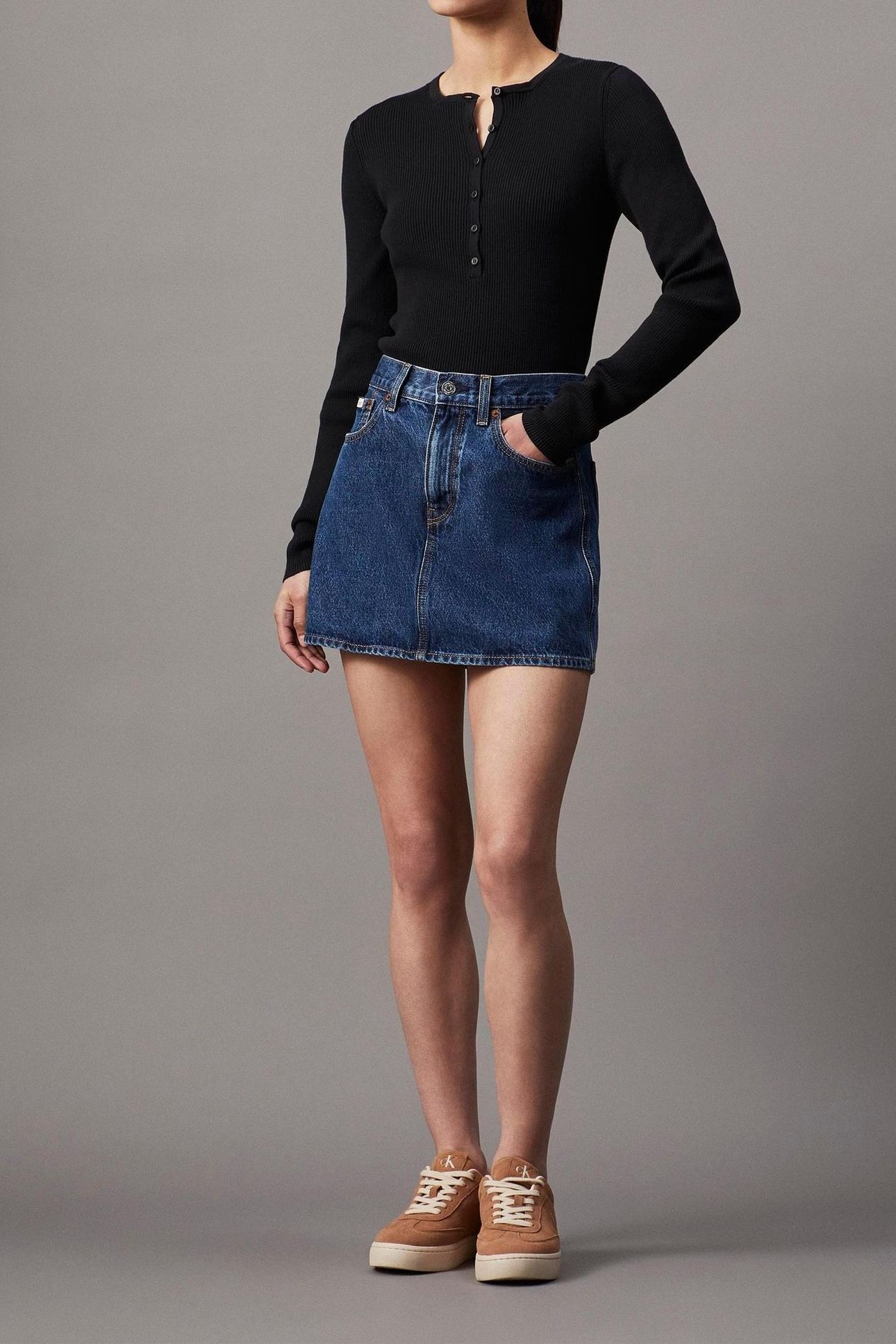 HERO HIGH RISE MINI SKIRT PACIFICO 1