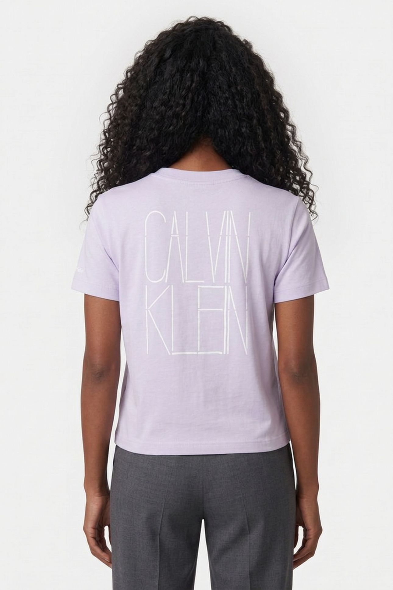 SS CREW BABY TEE LILAC FLOWER 2