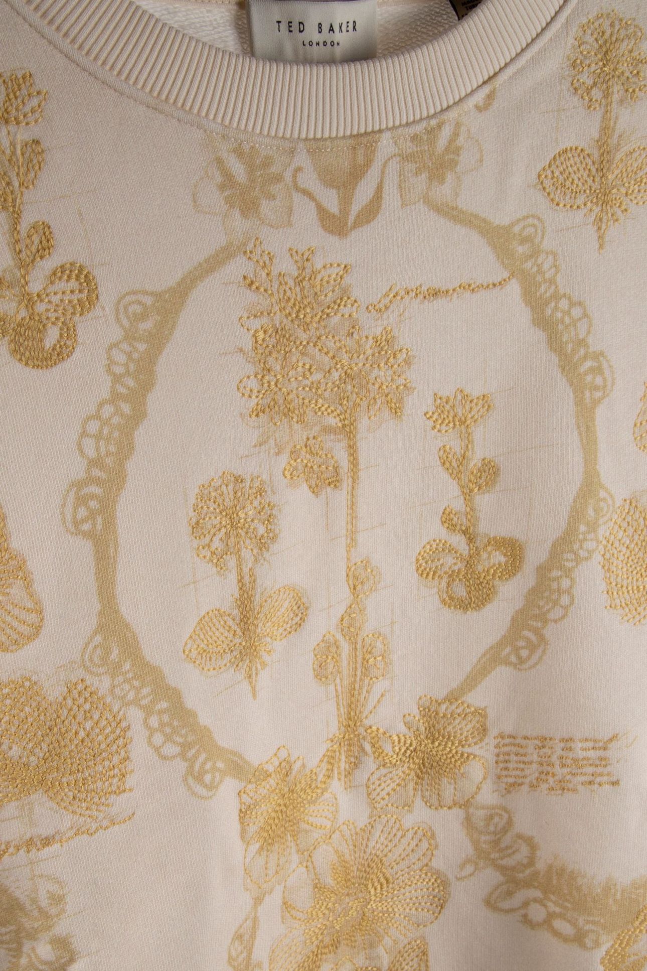 PRINTED SWEATSHIRT YELLOW 4