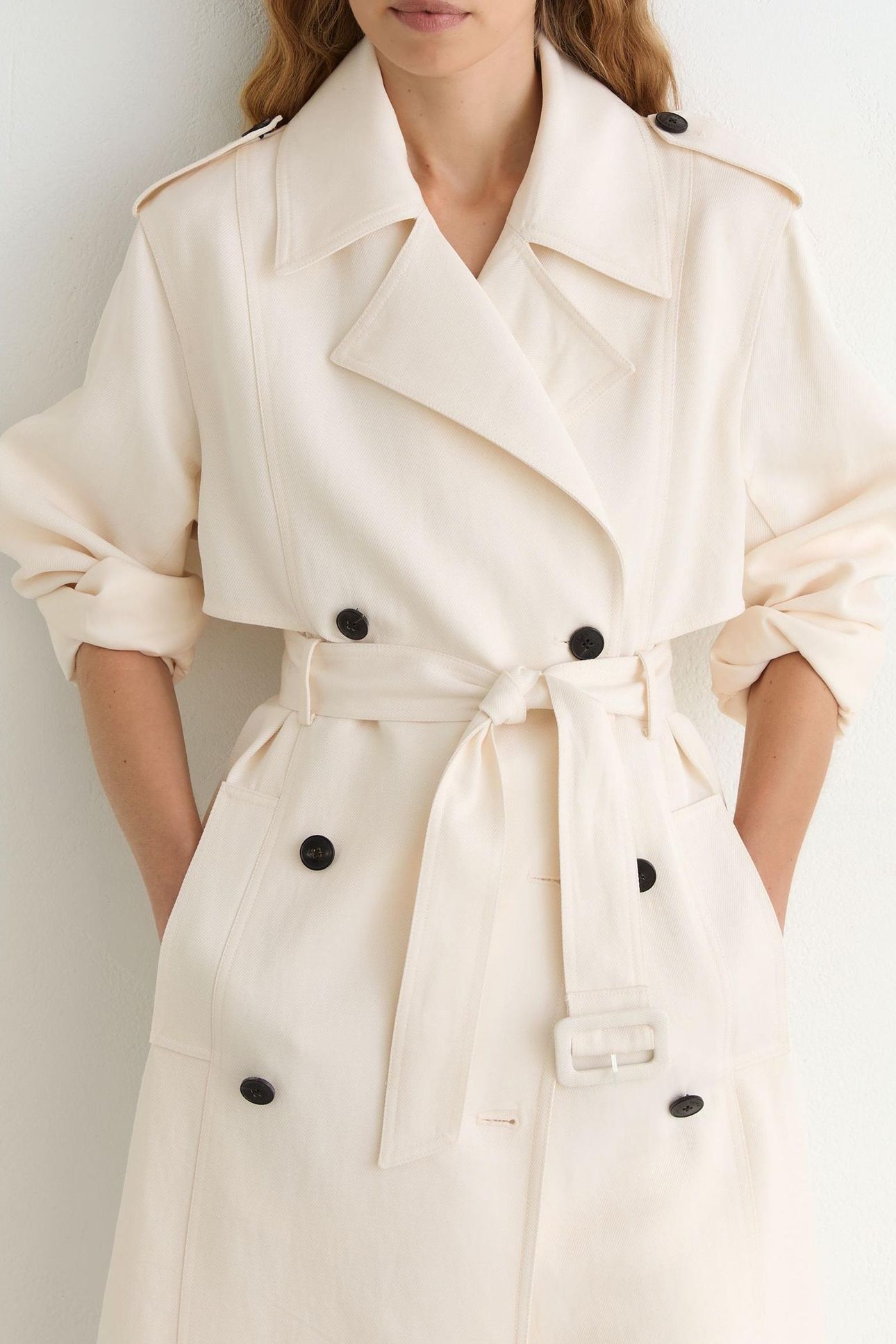 OCCASION TRENCH WHITE 8