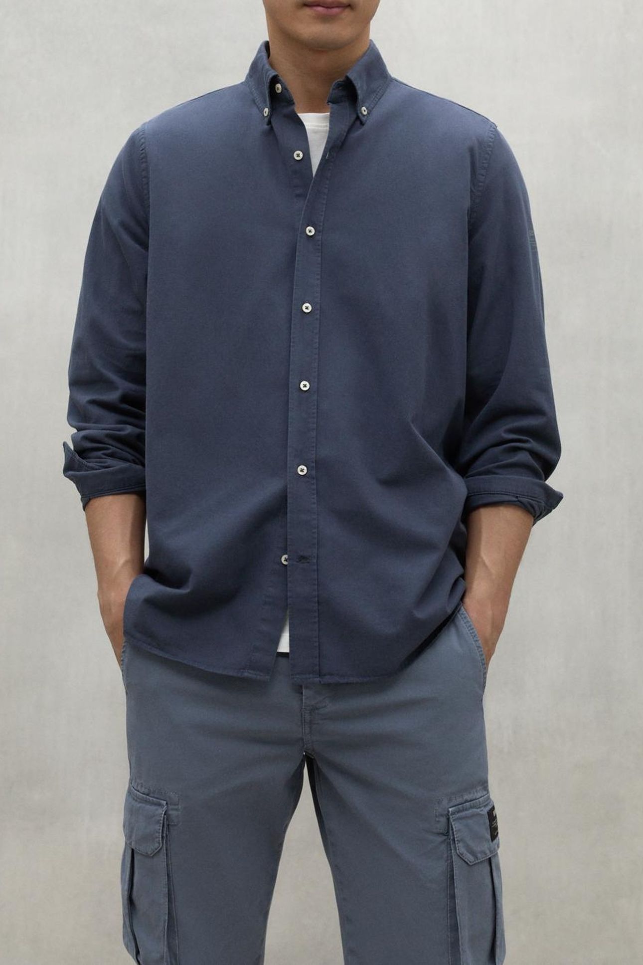 ANTEJOALF SHIRT DEEP NAVY 1