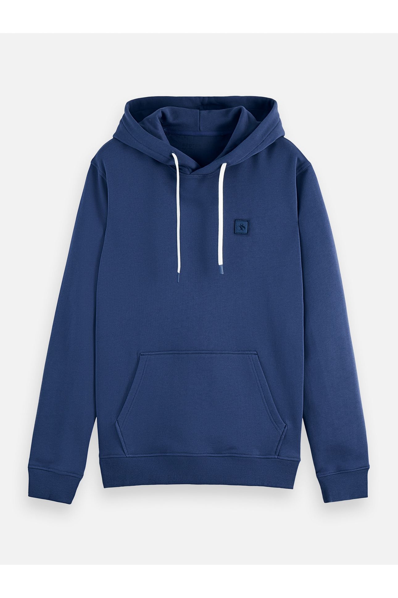 SEASONAL CORE LOGO BADGE REGULAR-FIT HOODIE NAVY 1