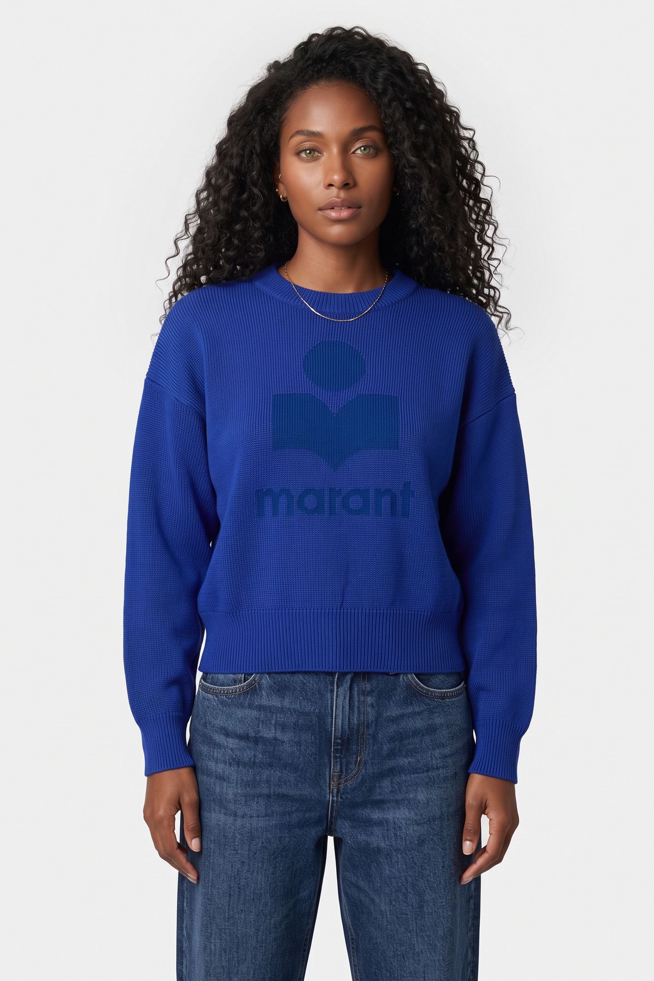AILYS SWEATER ELECTRIC BLUE 1