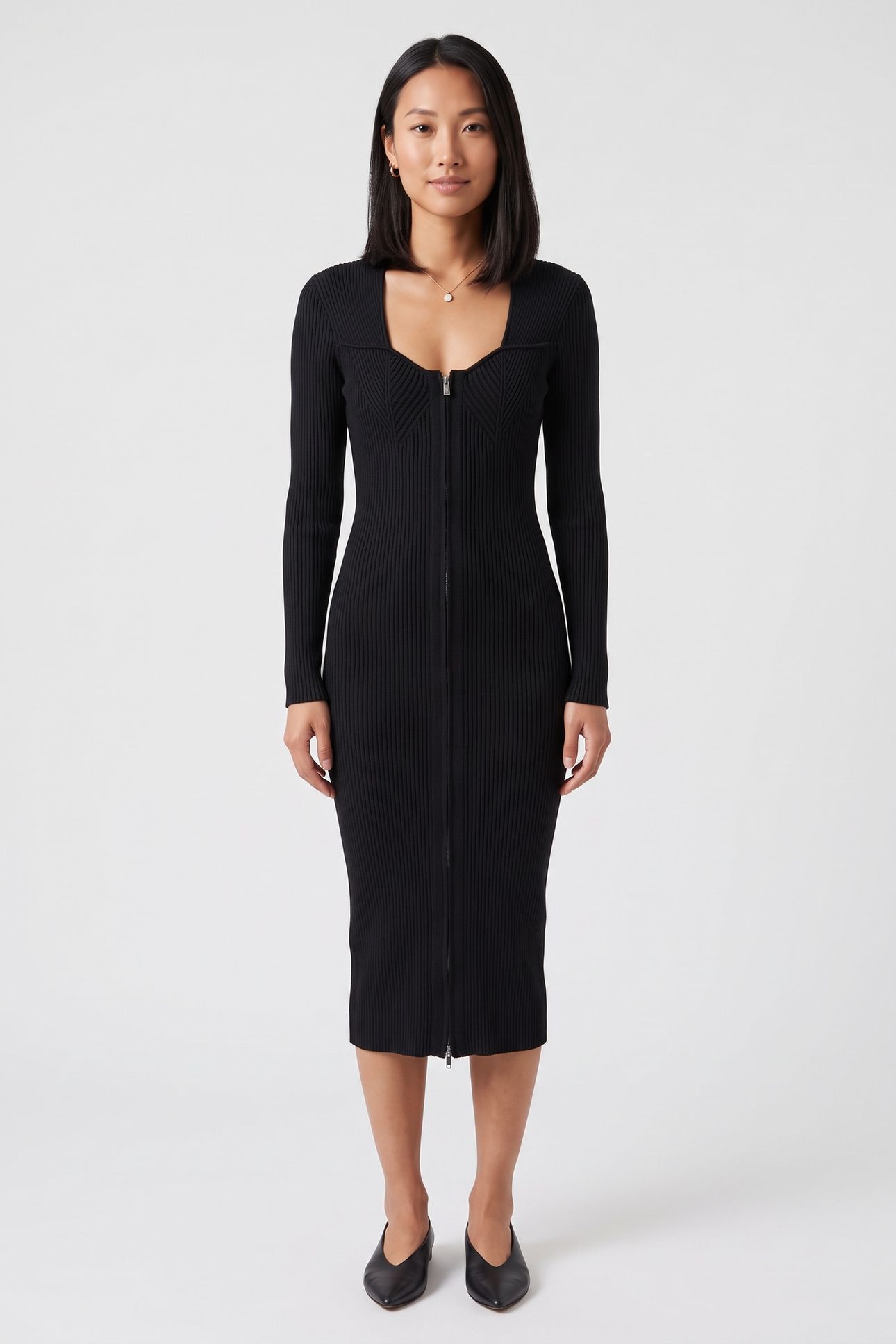 ZAEL DRESS BLACK 1