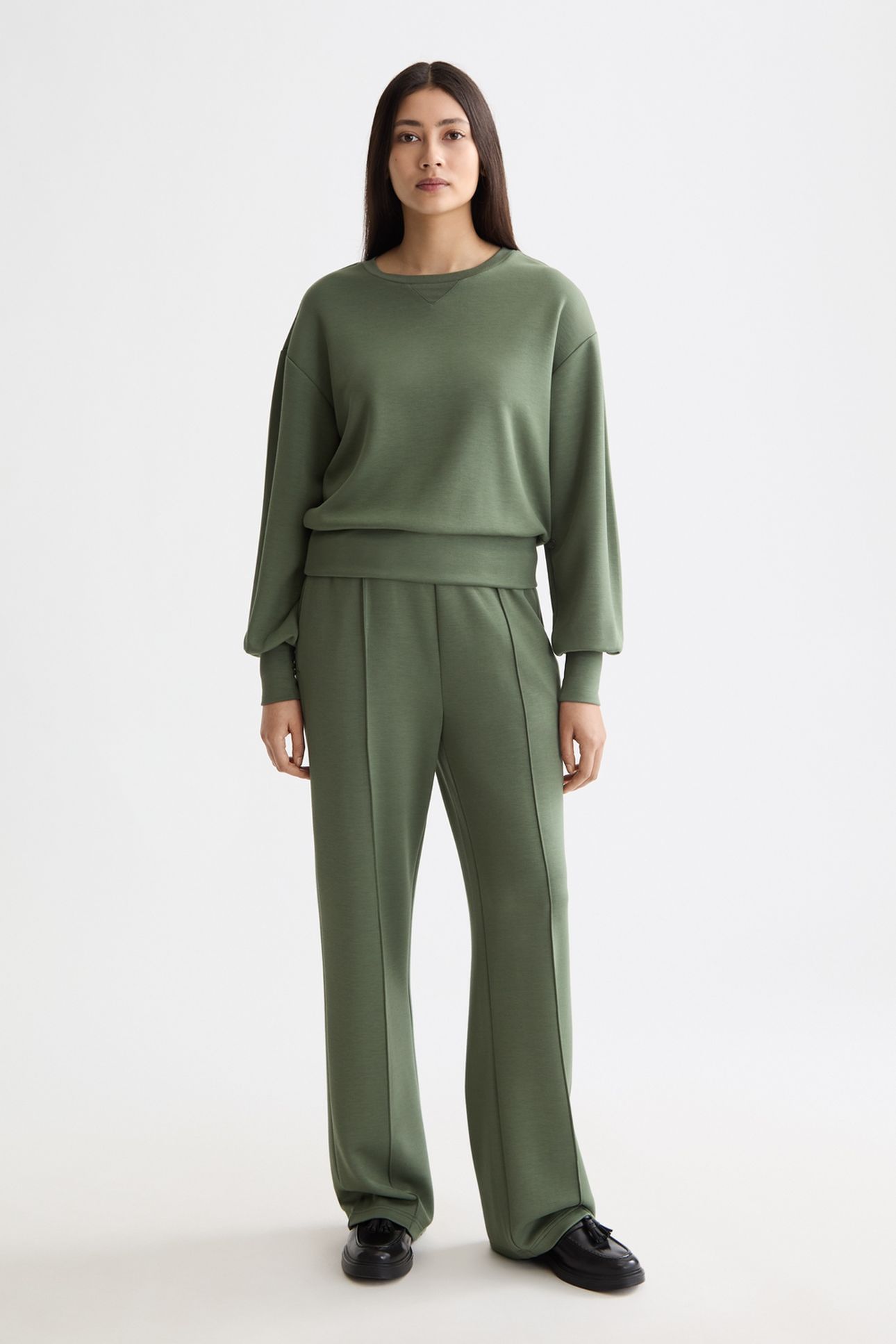 MODAL SWEATSHIRT THYME 3