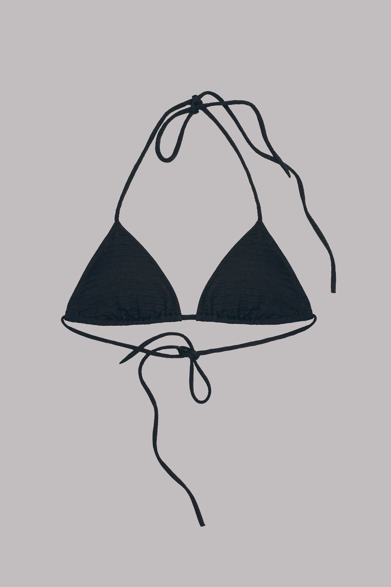 THE BLACK TRIANGLE BIKINI TOP 3