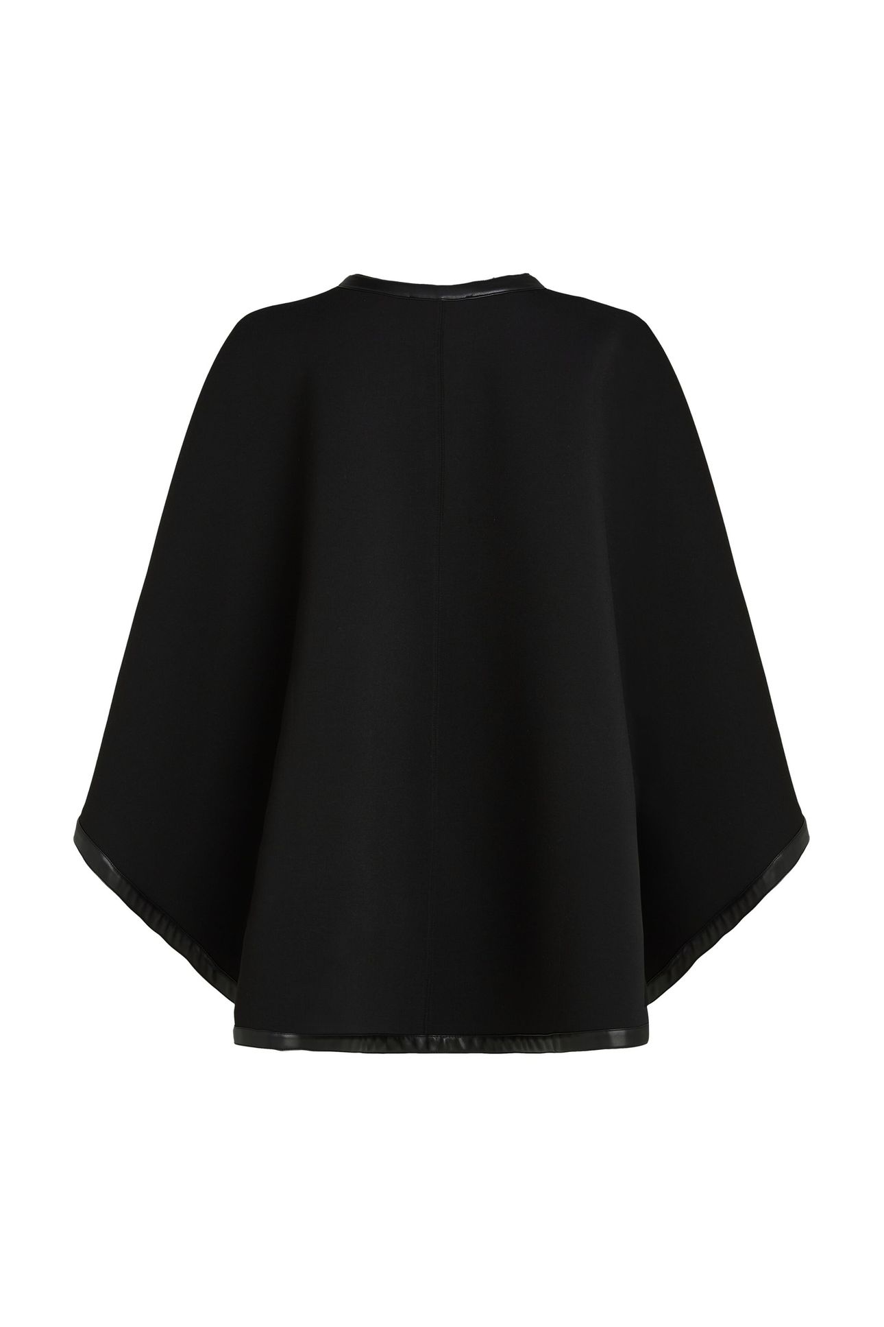 FASHION SWEATSHIRT CAPE BLACK 2