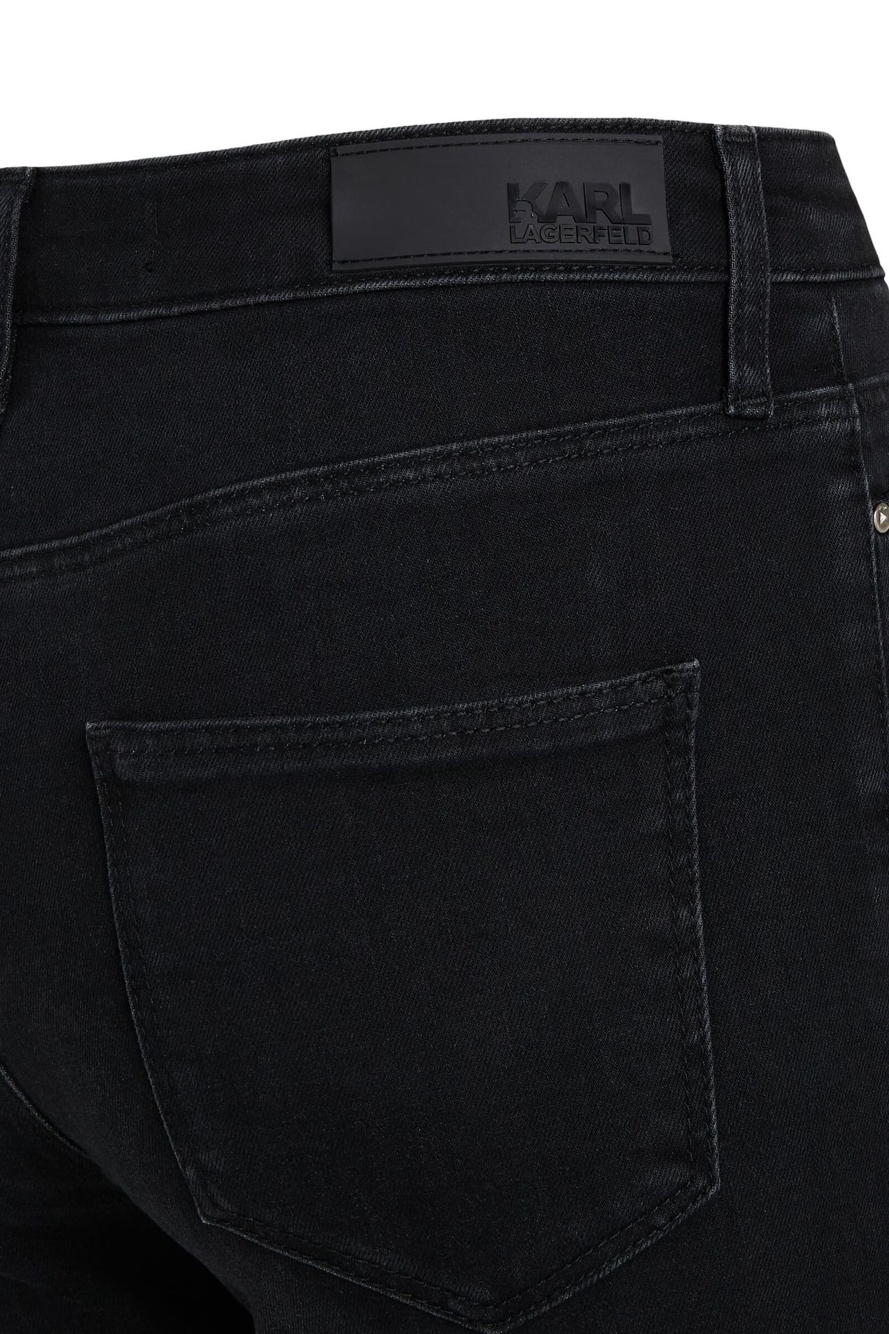 SKINNY DENIM PANTS BLACK DENIM 3