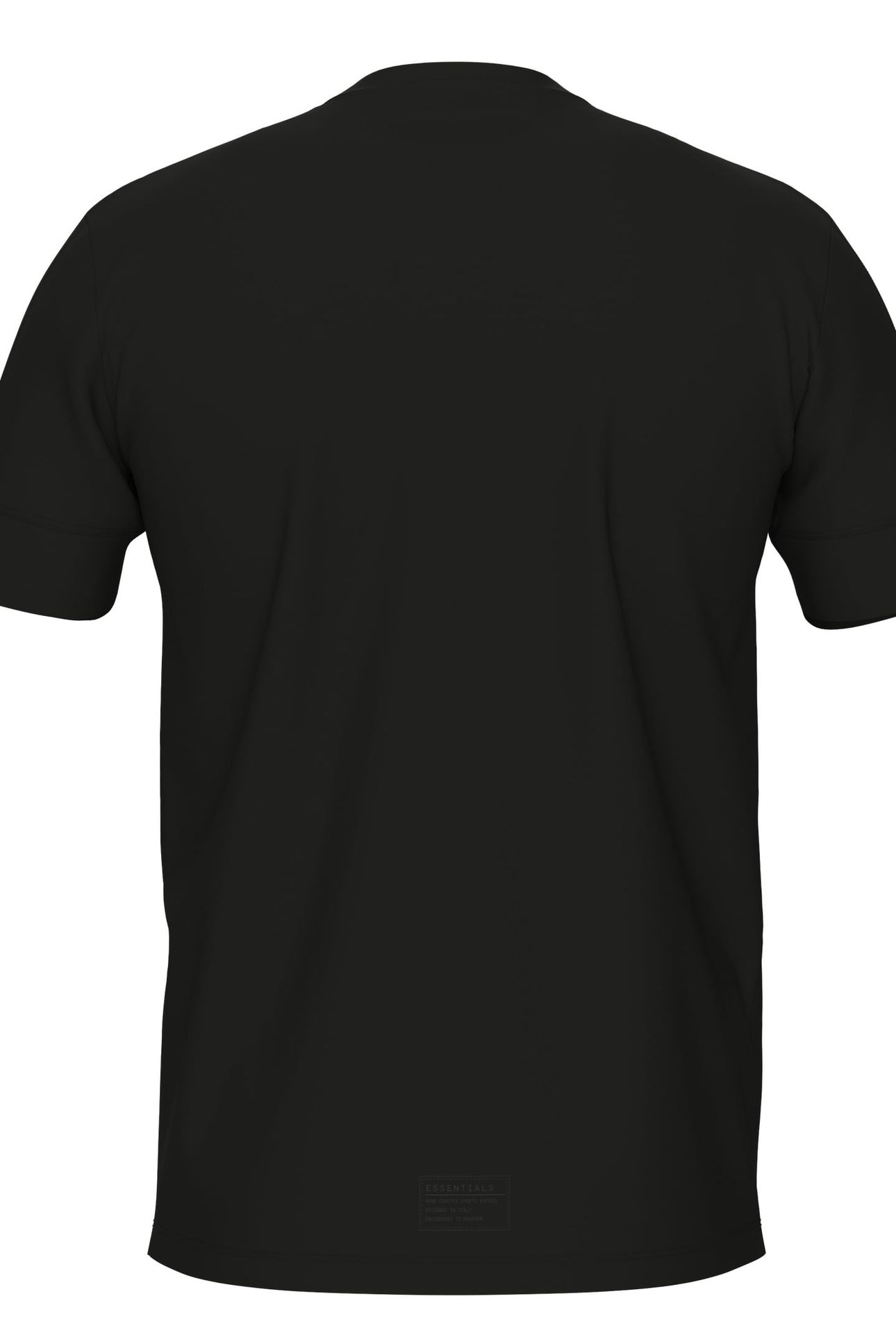 UNISEX TEAM ESSENTIAL T-SHIRT BLACK 4