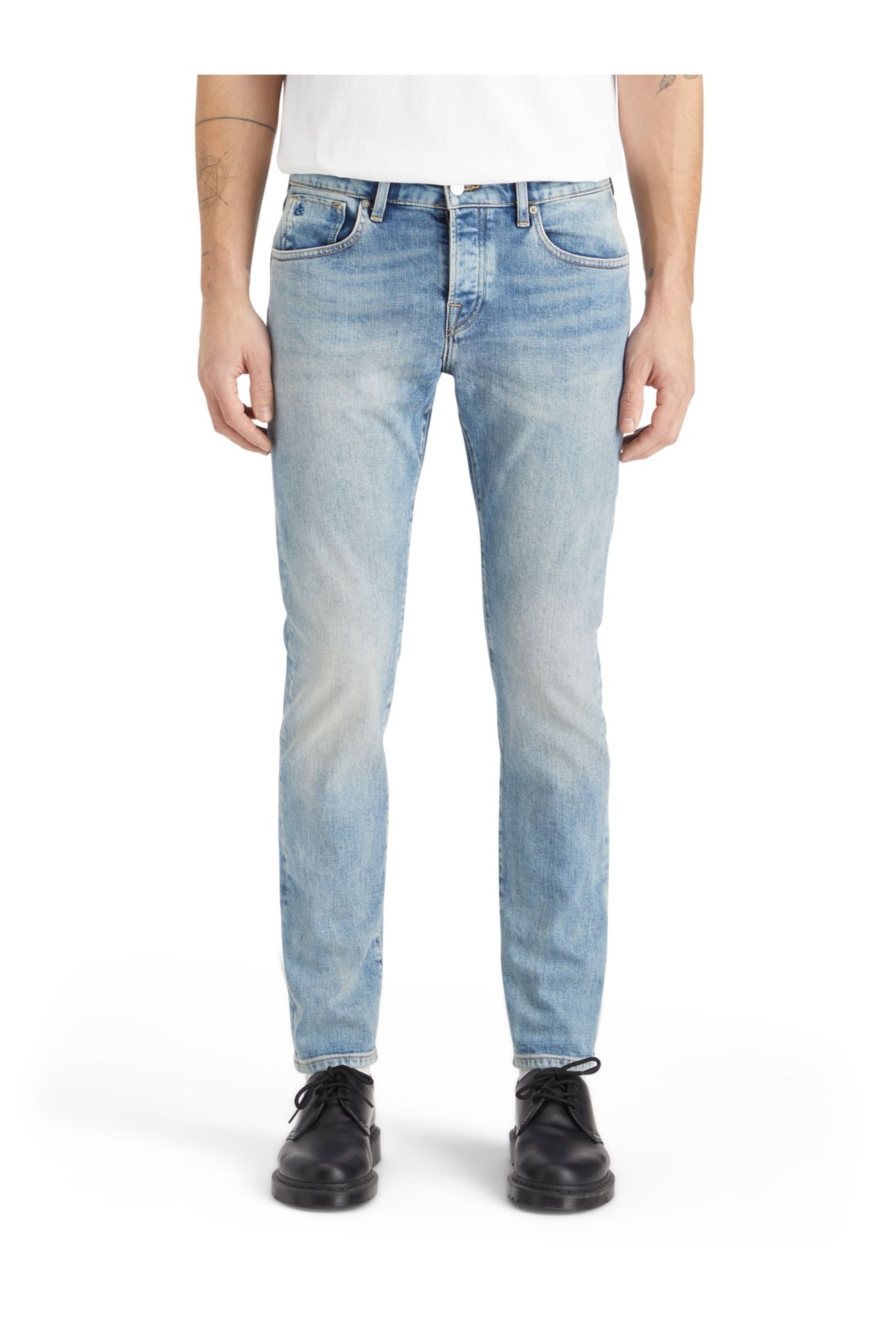 CORE RALSTON IN ORGANIC COTTON AQUA BLUE NAVY 2