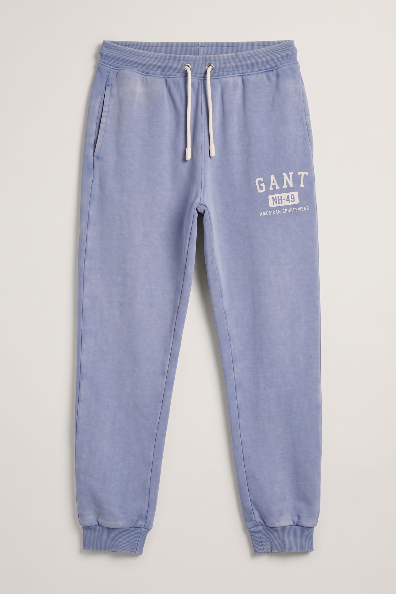 TEEN BOYS OCEAN WASH GRAPHIC SWEATPANTS FADED DENIM 1