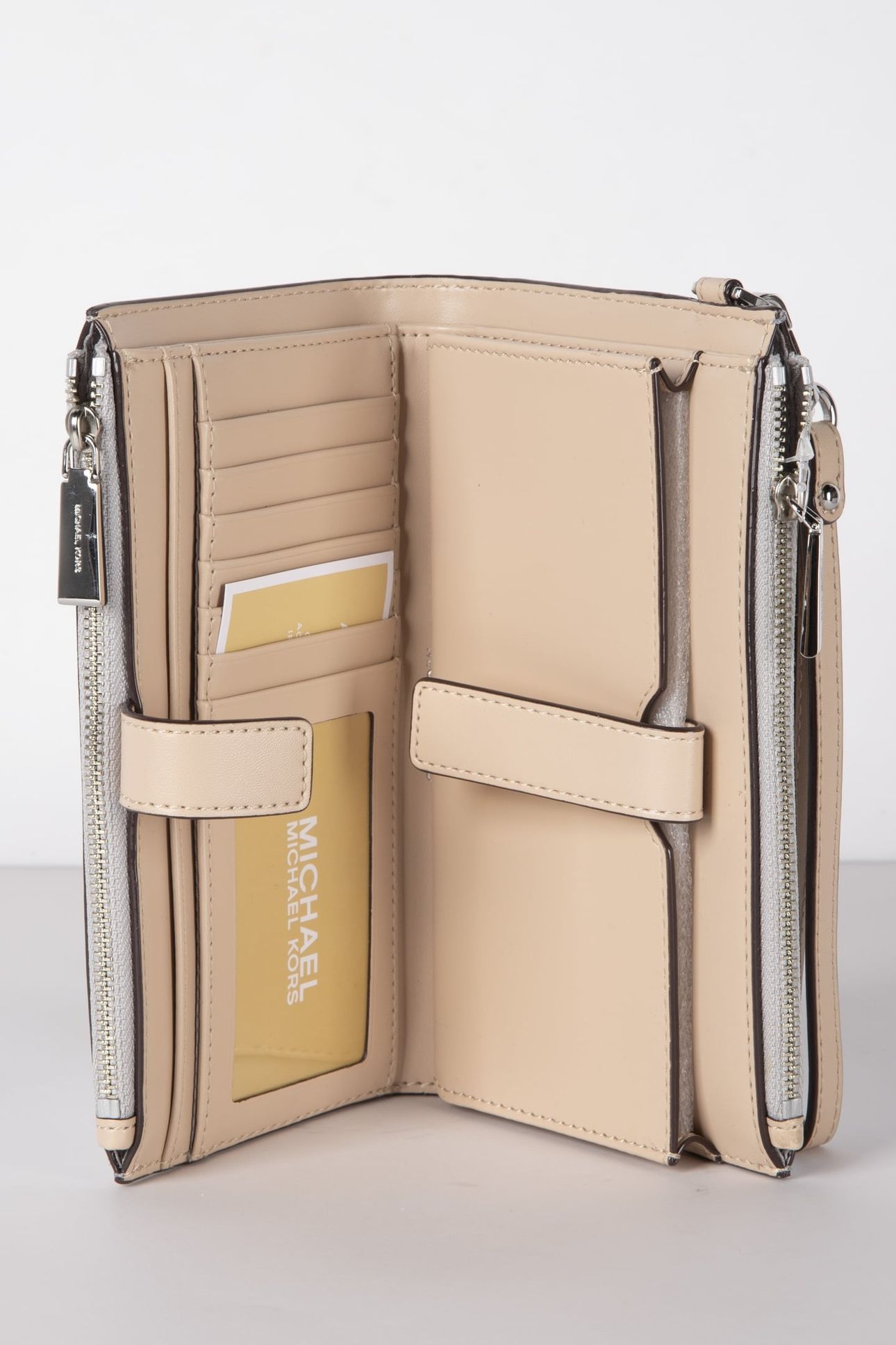 DOUBLE ZIP WRISTLET SILVER 3