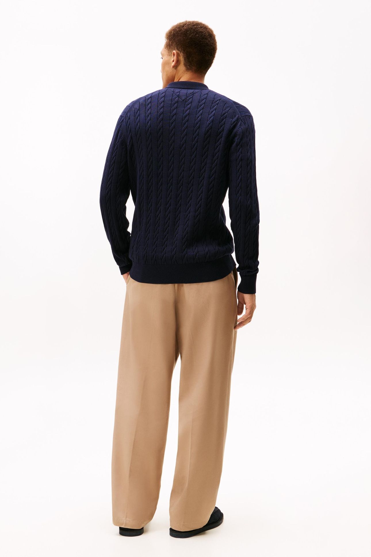 CLASSIC COTTON CABLE NAVY BLUE 4
