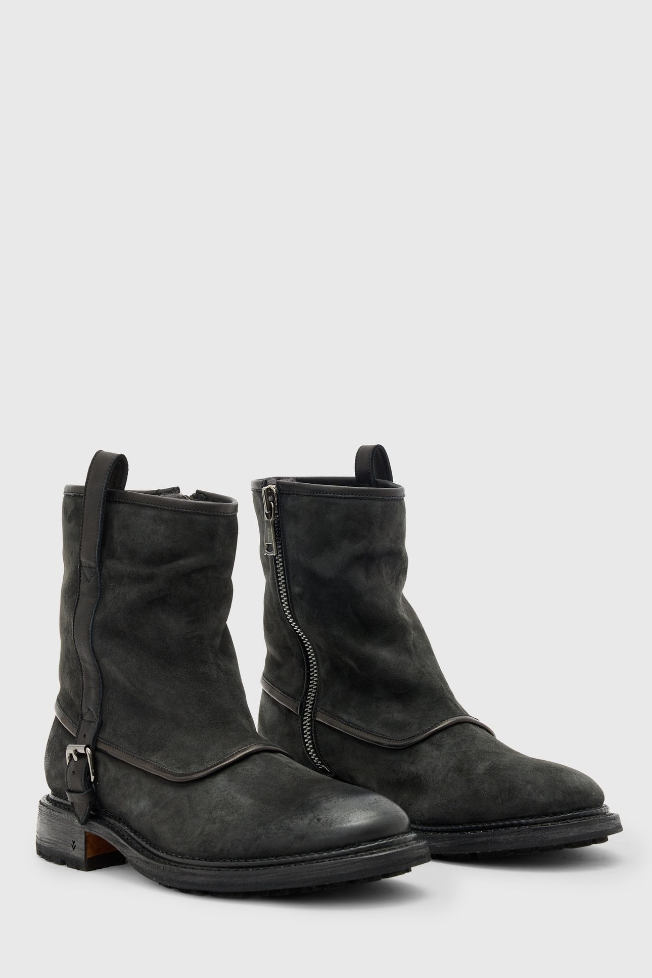 HERITAGE SHEARLING BOOT CHARCOAL 1