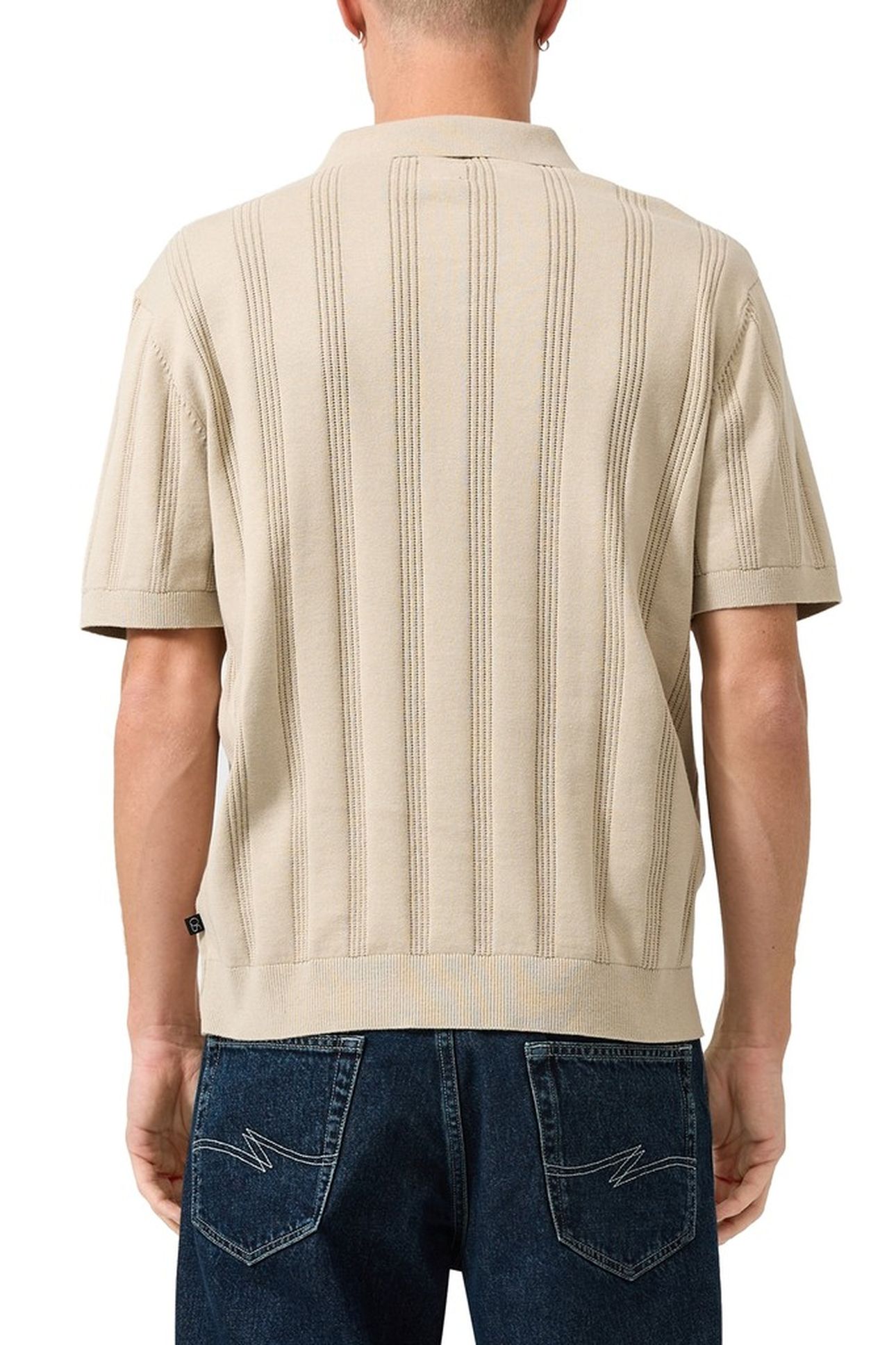 S.OLIVER-QS POLOSHIRTS BEIGE 2