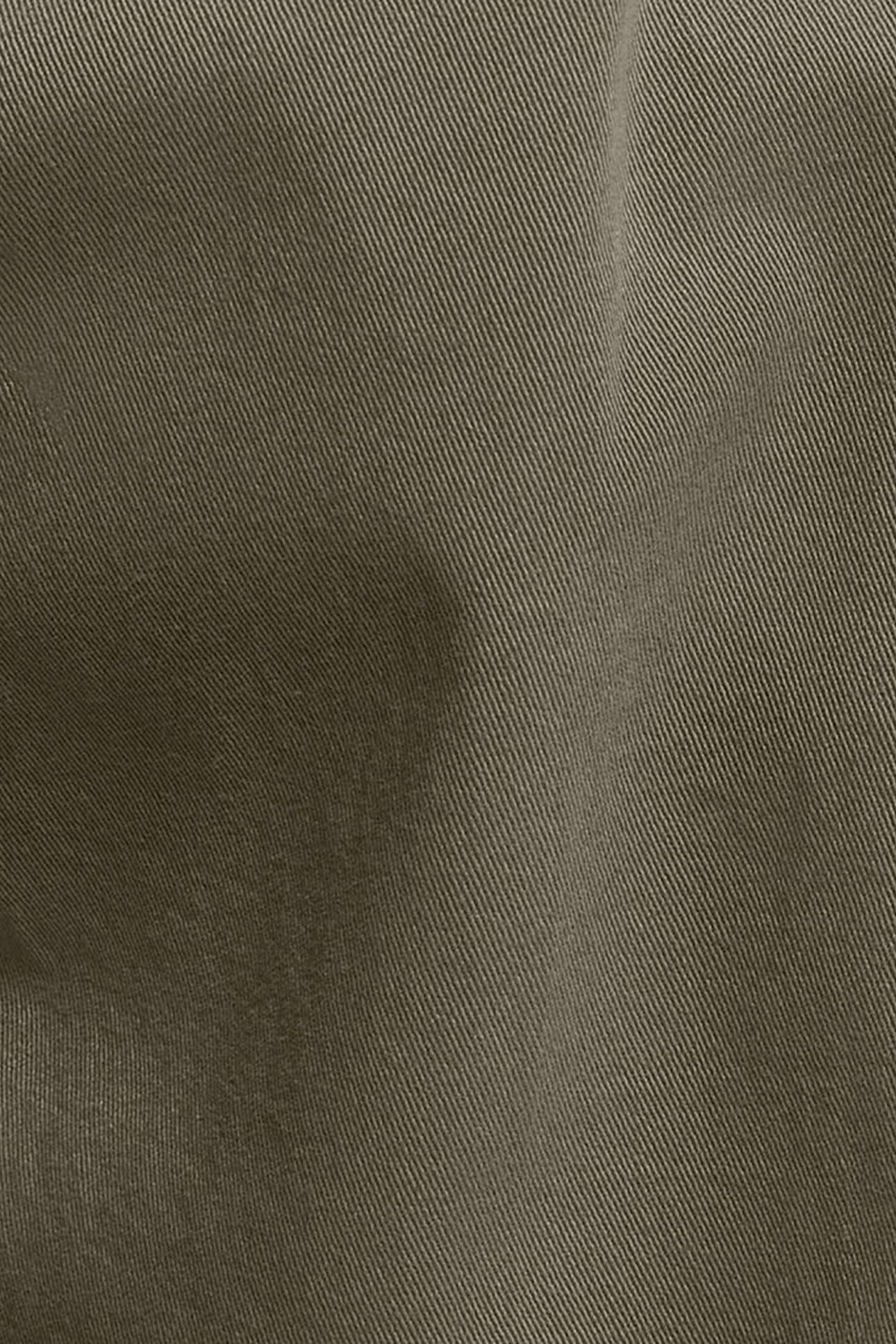 ENZYME WASH PLEATED TROUSER KHAKI ASH 6