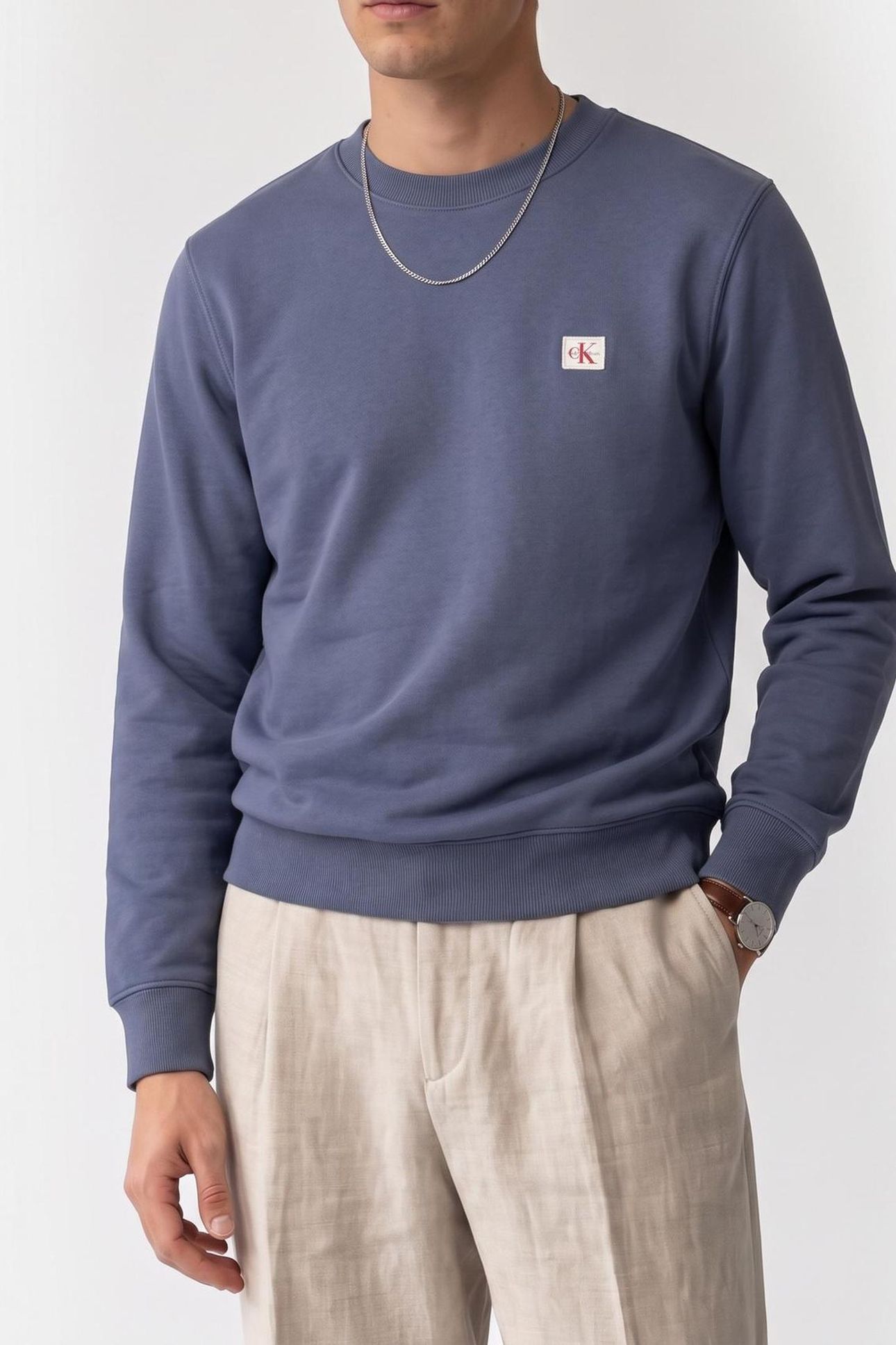 CL LS 350TRRY WOVEN BLUE NOMAD 1