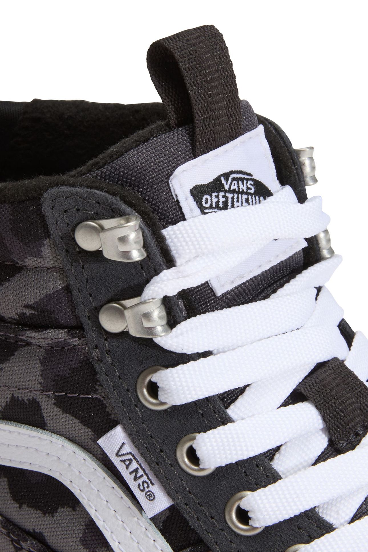 UNISEX SK8-HI WATERPROOF INSULATED MTE LEOPARD CHARCOAL GREY 7