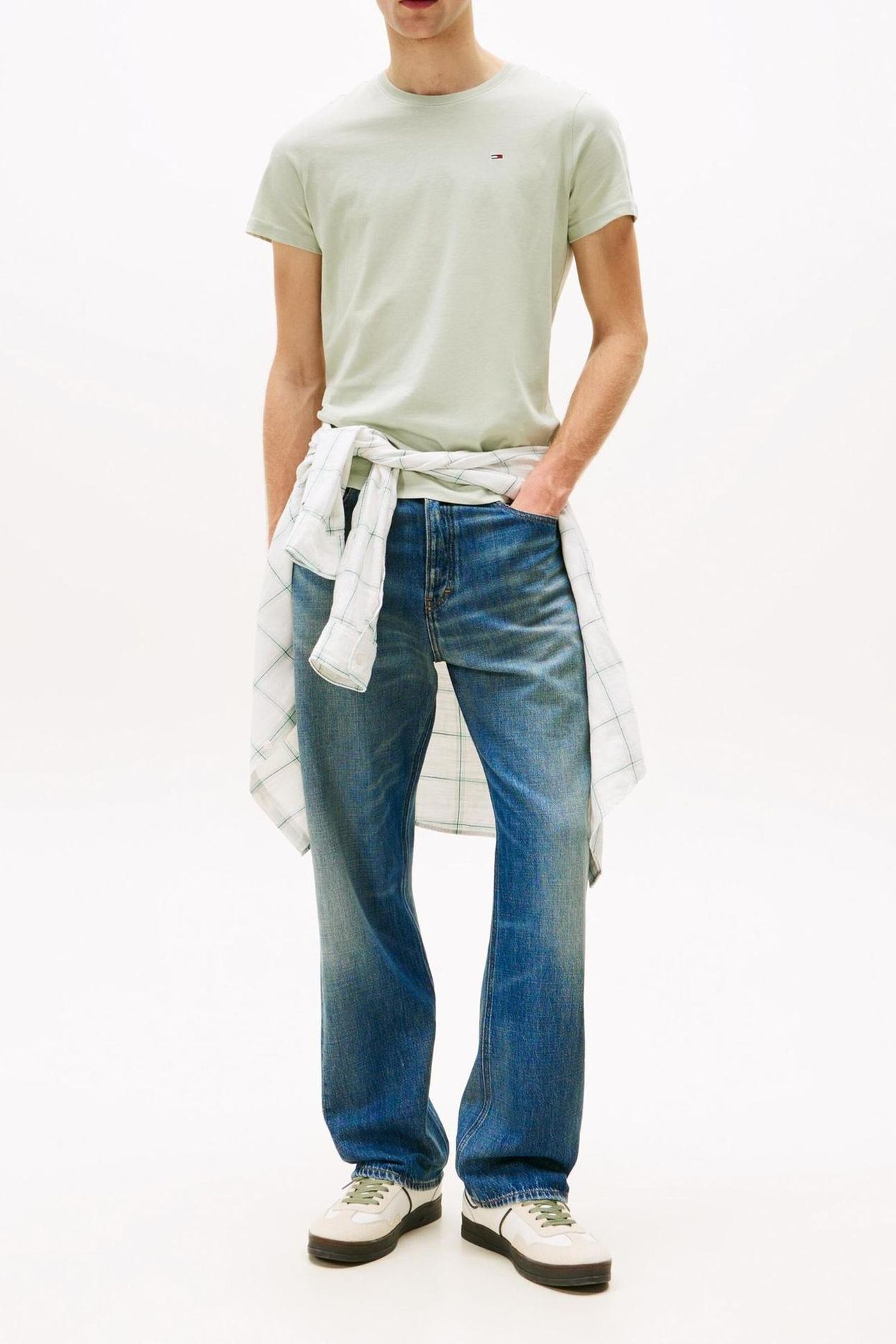 TJM XSLIM JERSEY TEE MISTY SAGE 3
