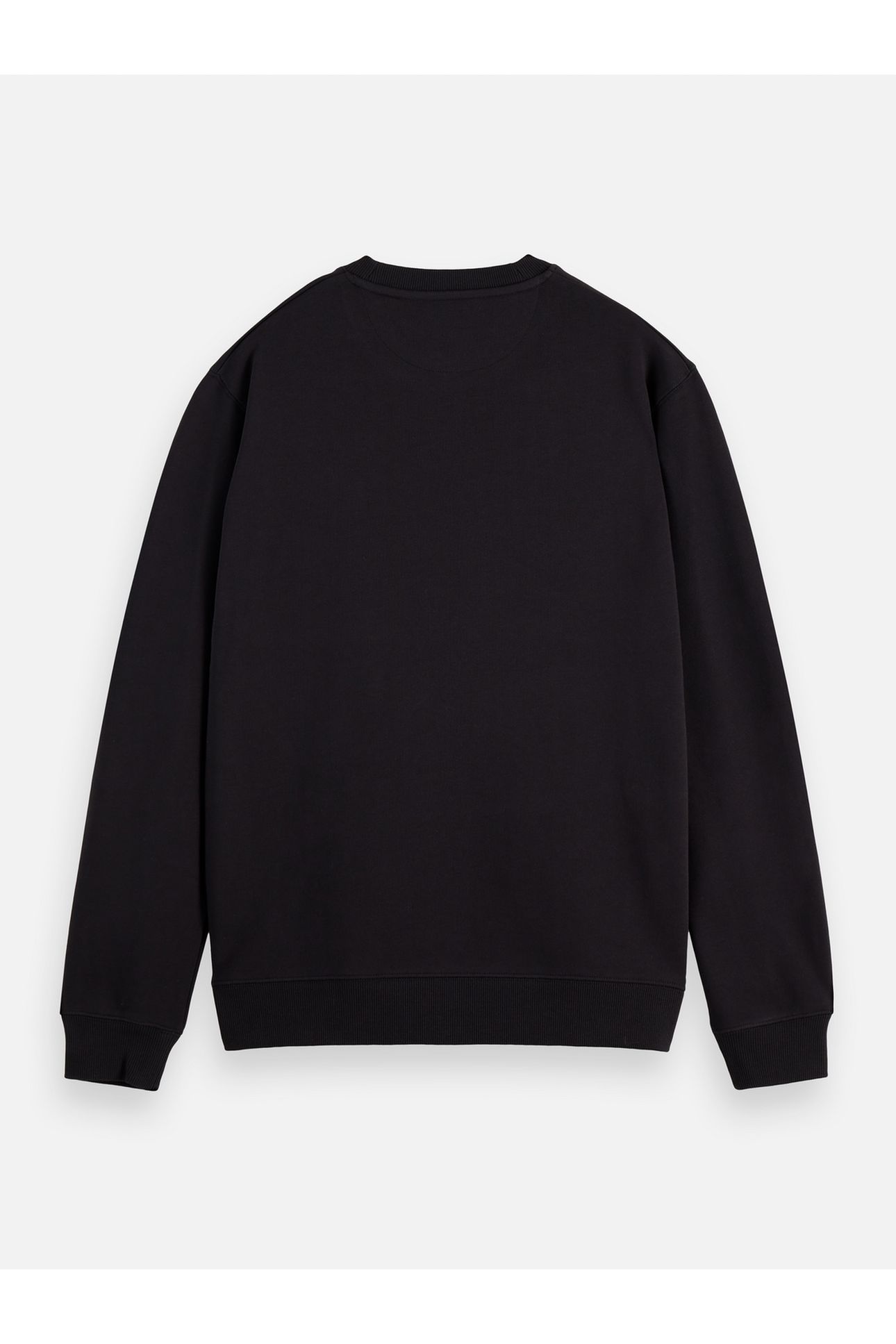 LOGO BADGE REGULAR-FIT SWEATSHIRT BLACK 5
