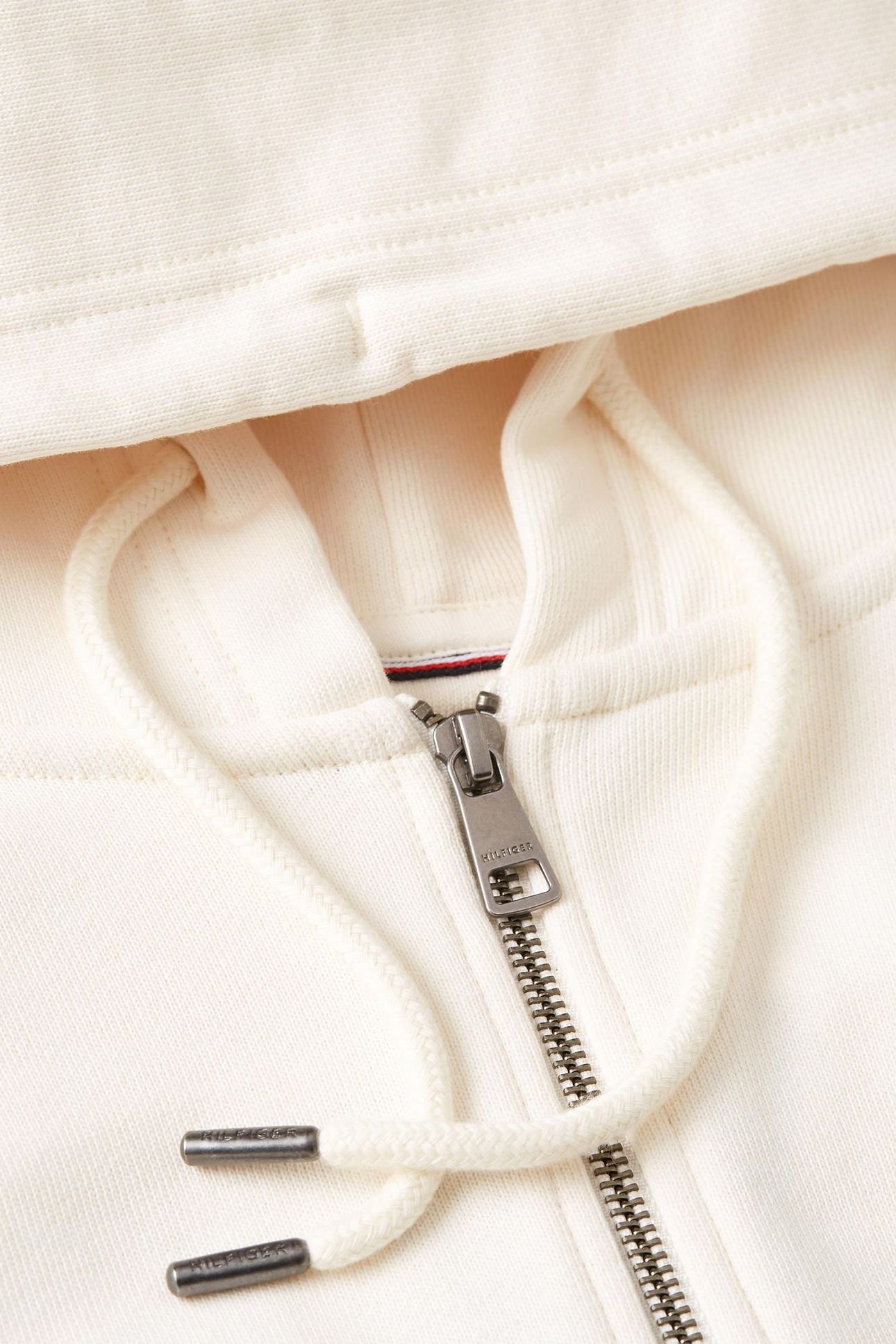 PREP ZIP THRU HOODIE IVORY PETAL 6