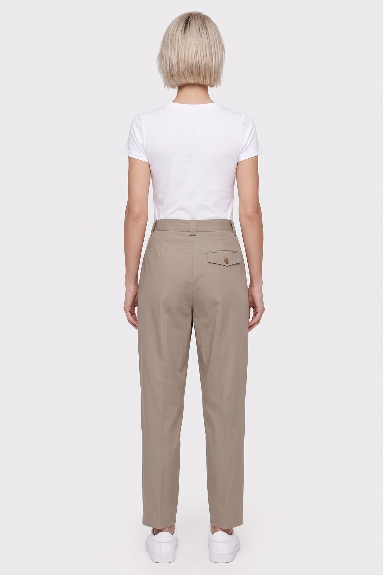 UNISEX TROUSERS RENATO SAGE GREEN 4