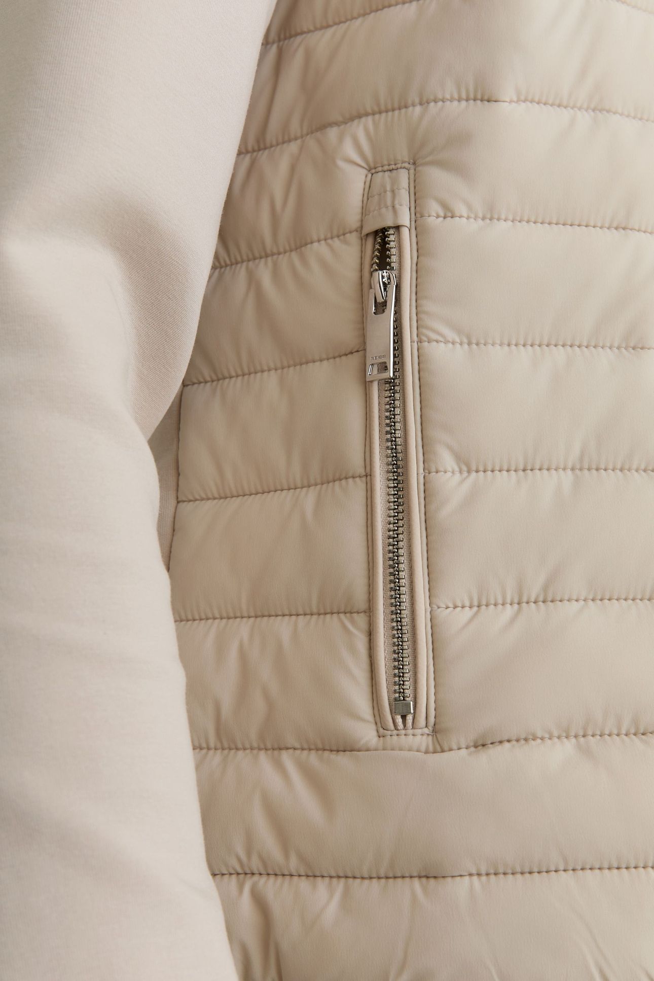 LS QUILTED HYBRID JACKET LIGHT STONE 6