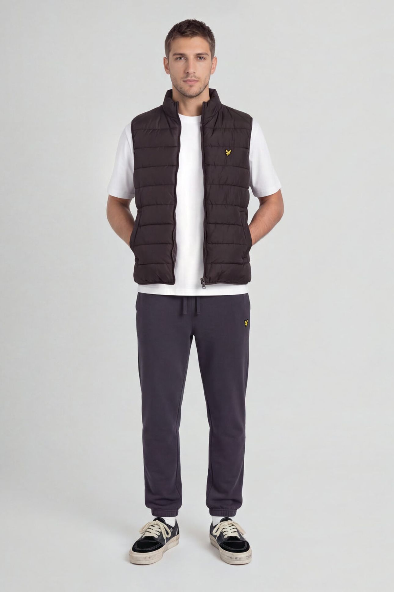 QUILTED PUFFER GILET SADDLE 3