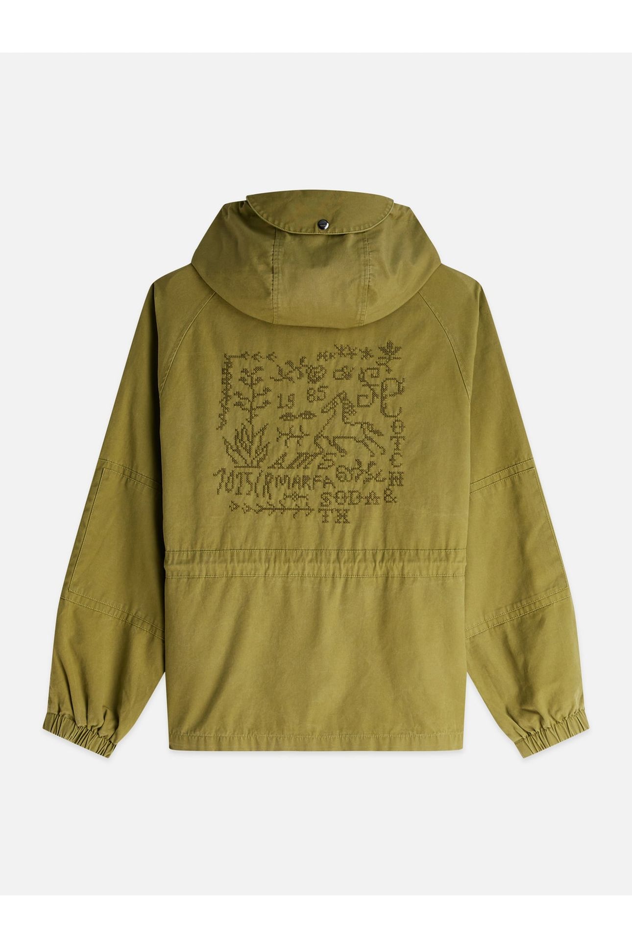 HERITAGE SMOCK JACKET DARK BEIGE 5