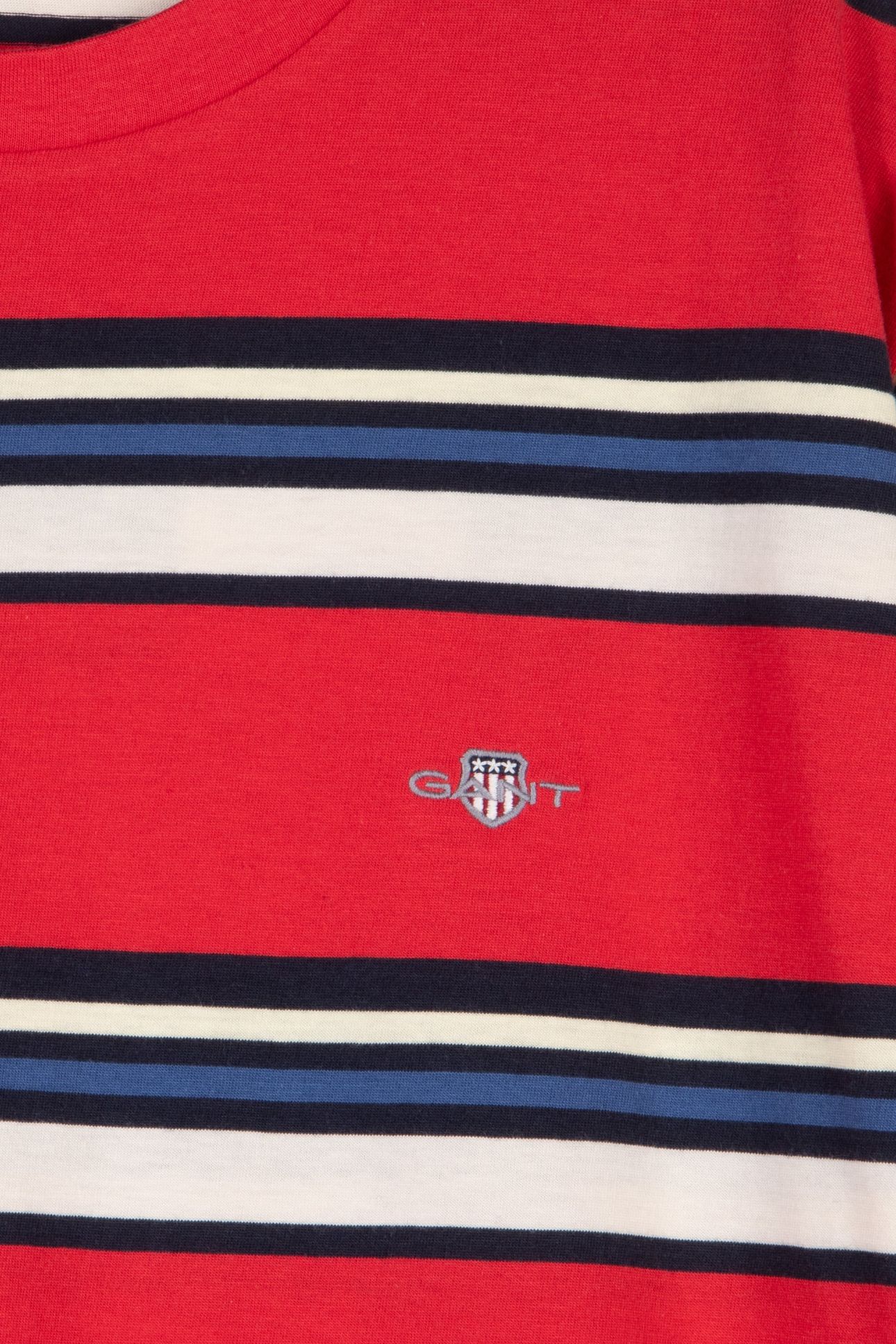MULTISTRIPE SS TSHIRT ROSE RED 4