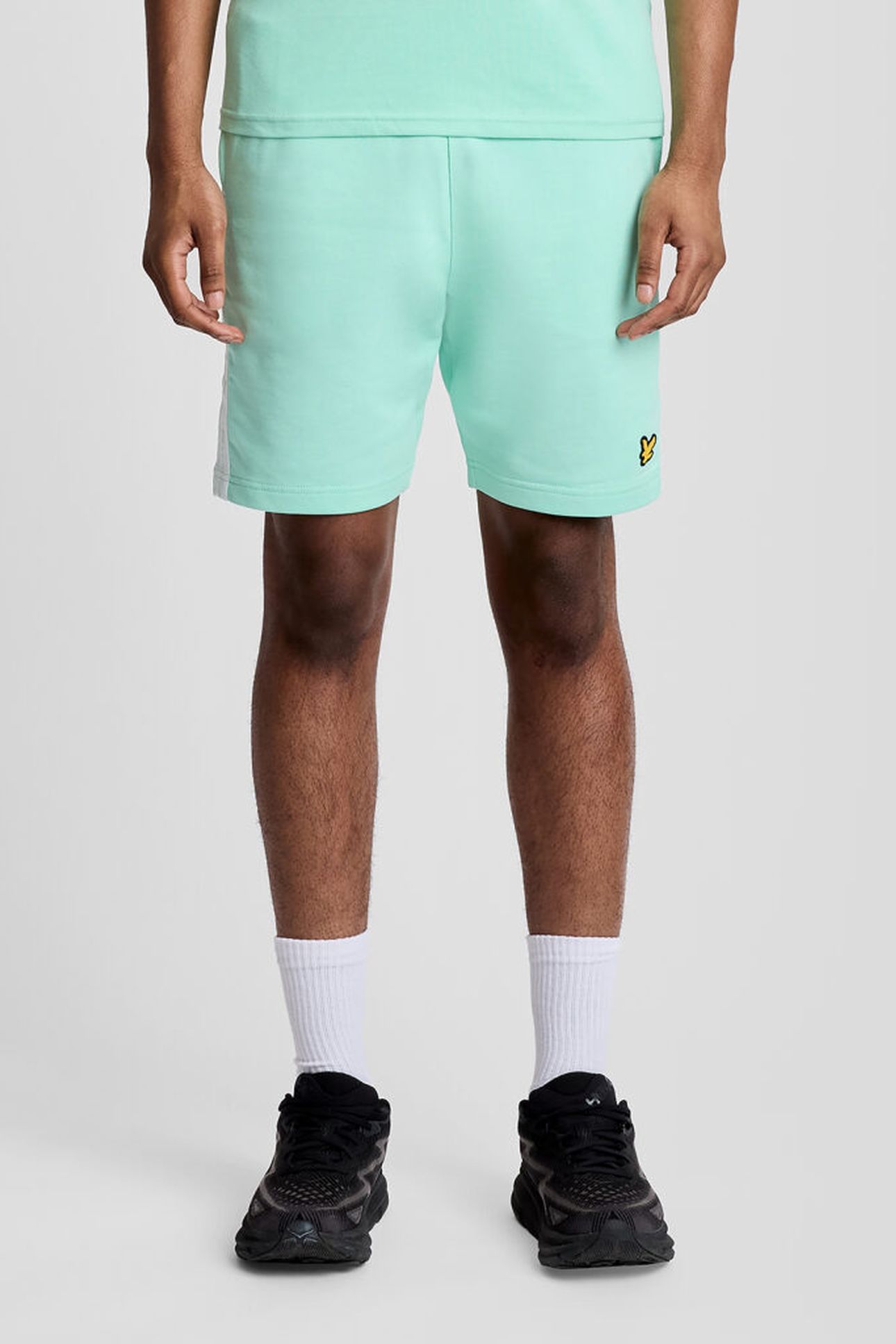 JACQUARD TAPE SHORTS COOL MINT 1