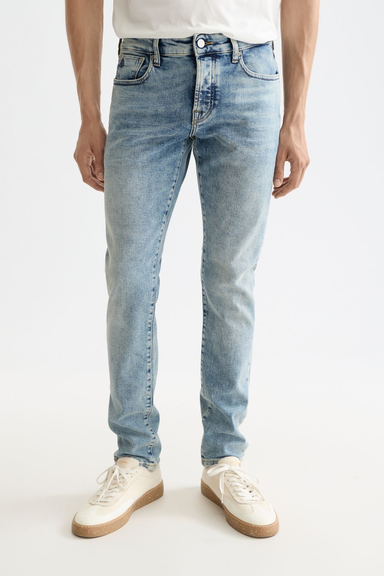 RALSTON REGULAR SLIM-FIT JEANS NAVY 1