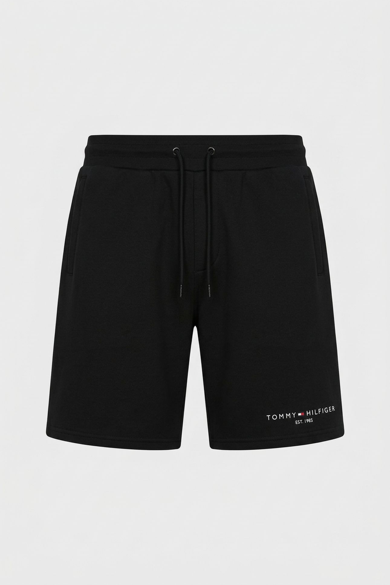 SMALL TOMMY LOGO SWEATSHORT BLACK 3