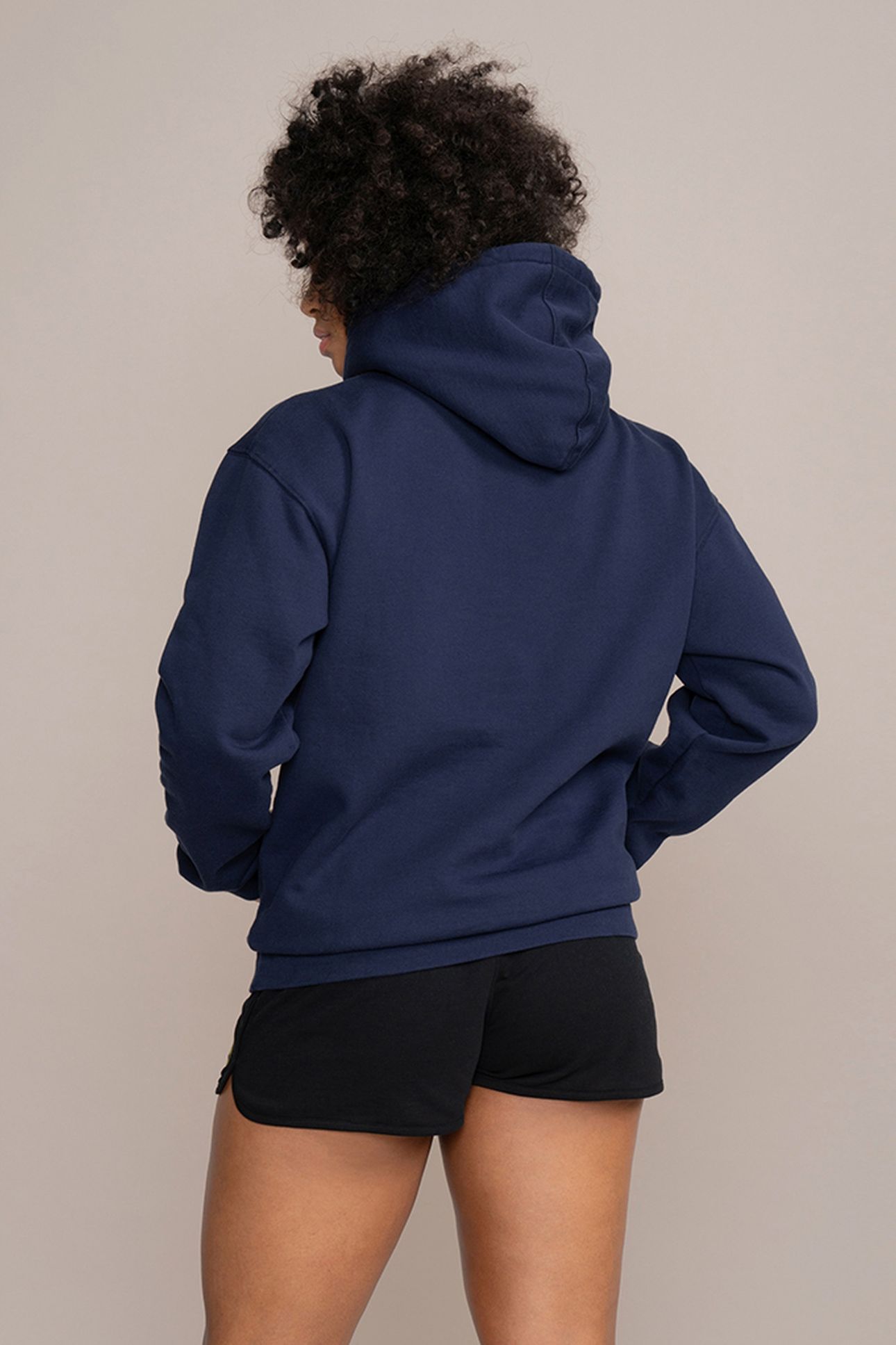 DAMEN CLASSIC JOE HEAVYWEIGHT HOODIE NAVY 3