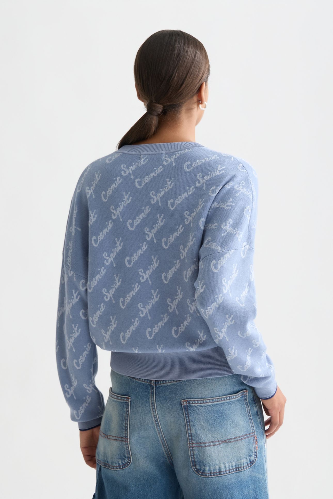 JACQUARD RELAXED PULLOVER INFINITY 2