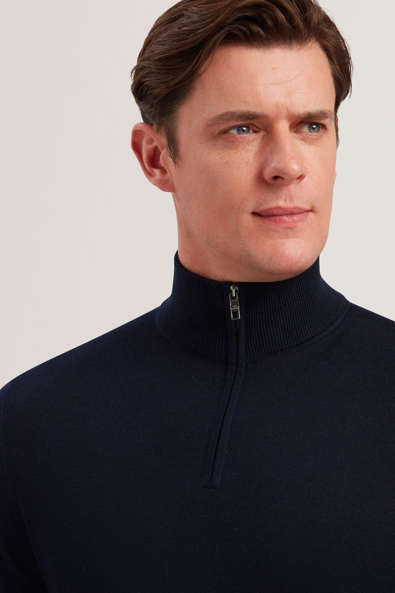 LIMEHAS LS MERINO CORE HALF ZIP NAVY 4