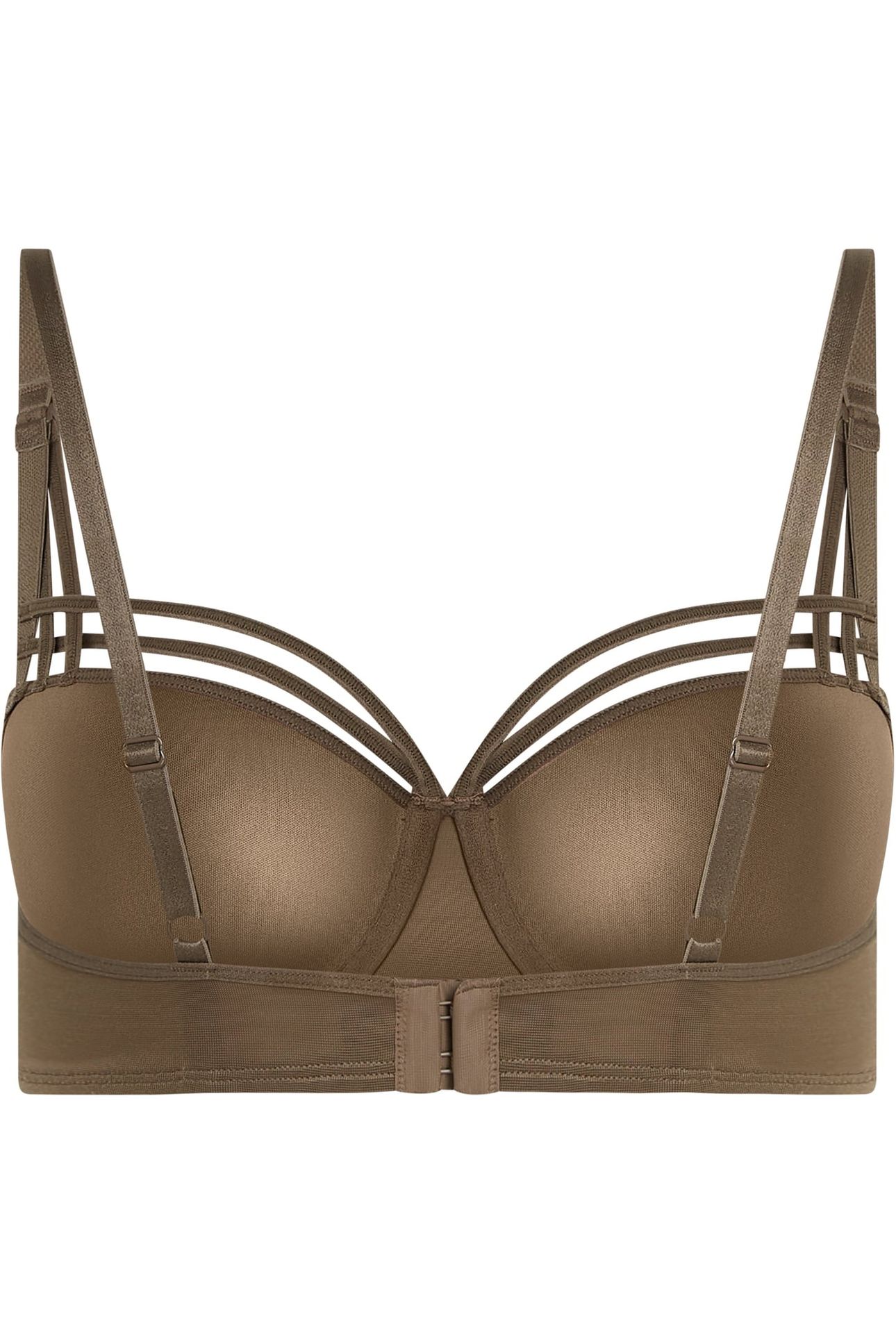 DAME DE PARIS CAPPUCINO BROWN BALCONY BRA 4