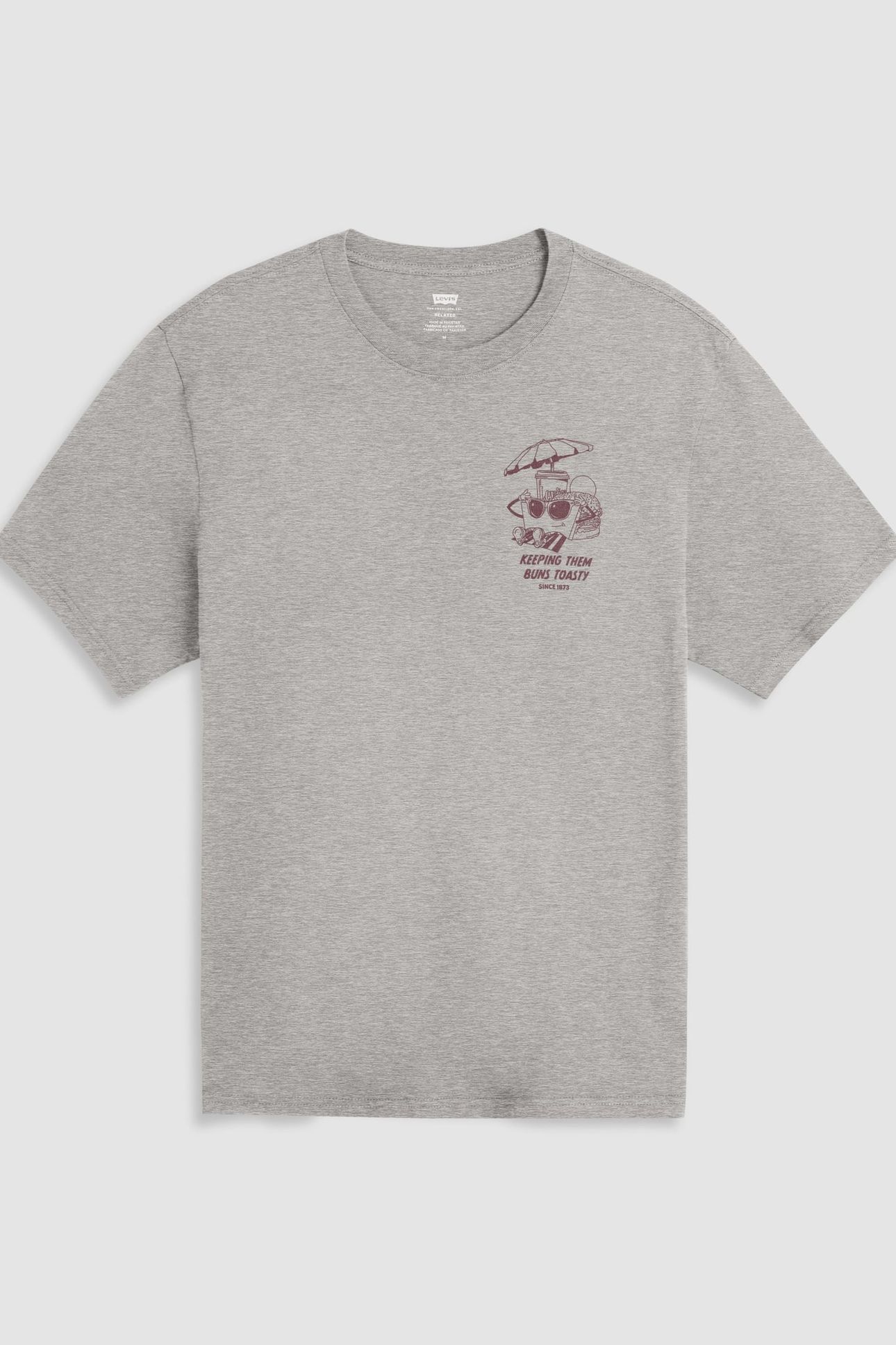 SS RELAXED FIT TEE LS FRESH MID TONE 4
