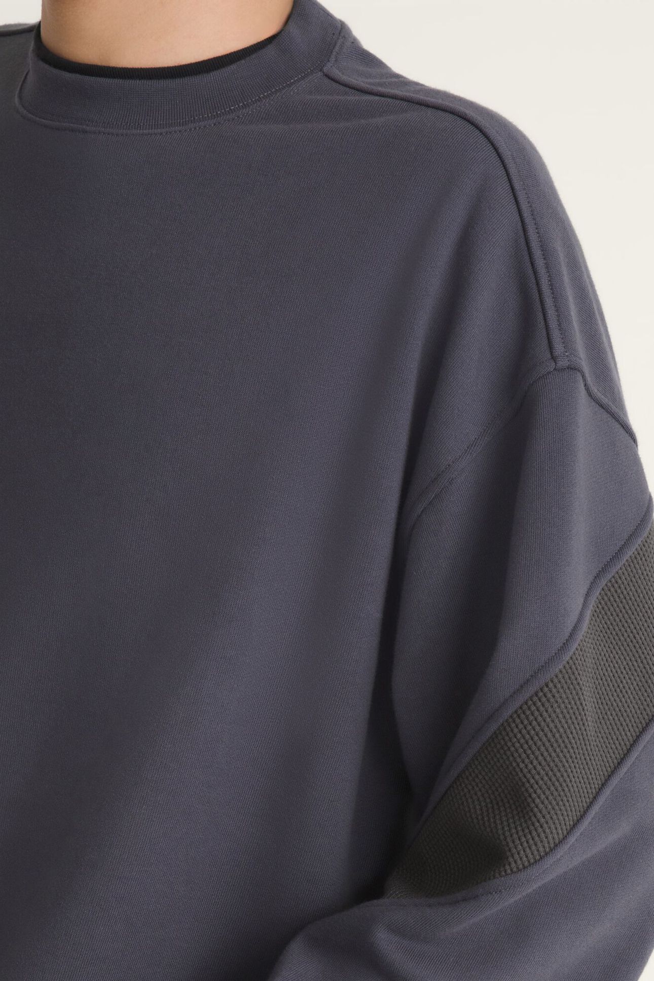 RETRO SPORT CREW CHARCOAL GREY 5