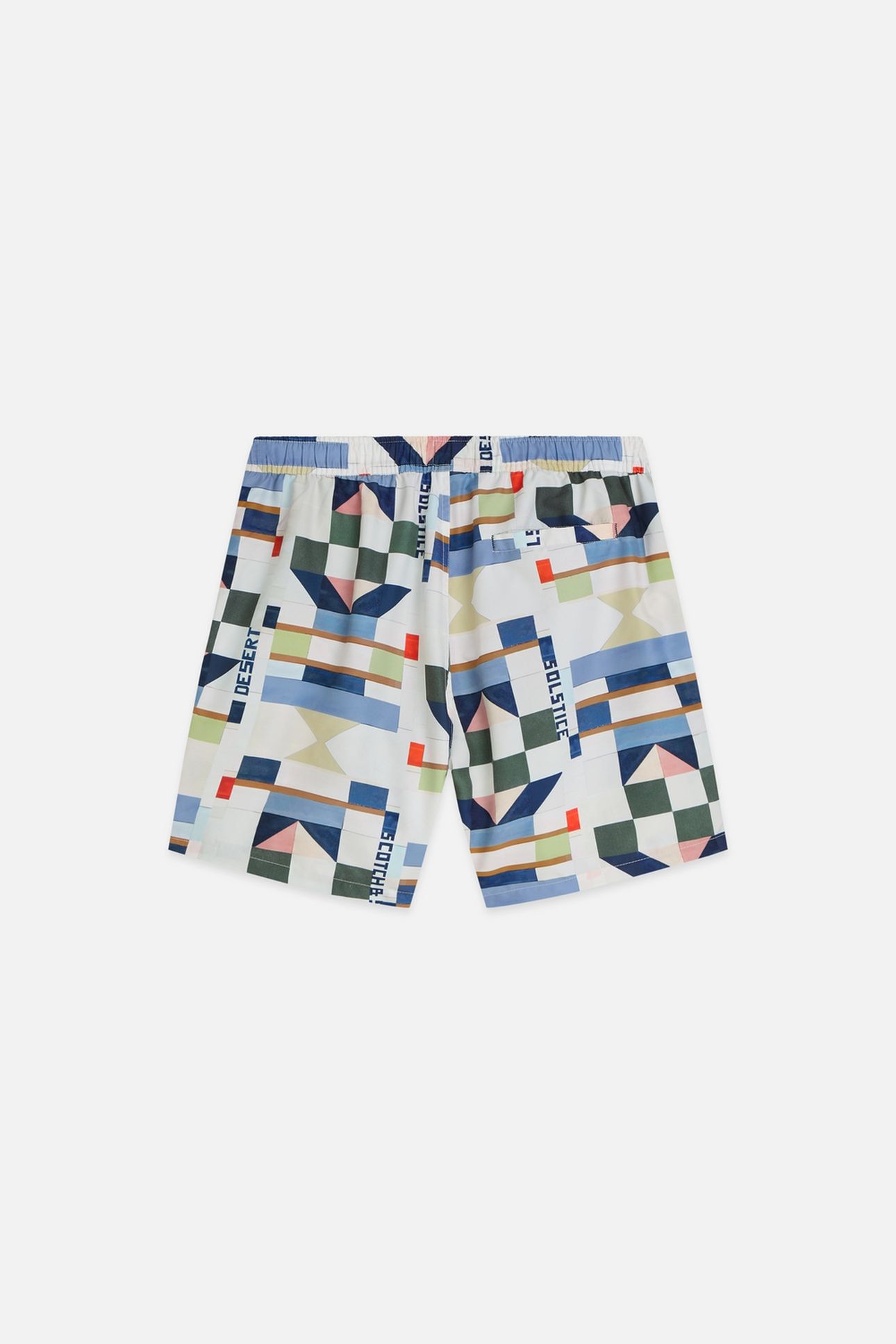 PRINTED MIDLENGTH SWIM SHORTS LIGHT BEIGE 2