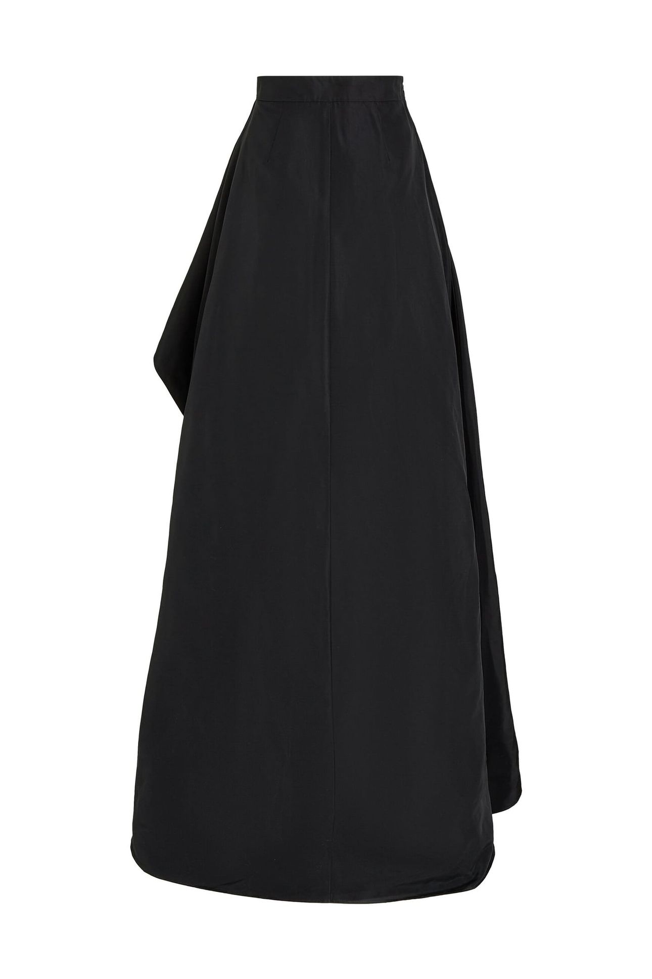 STUDIO RUFFLE SKIRT BLACK 5