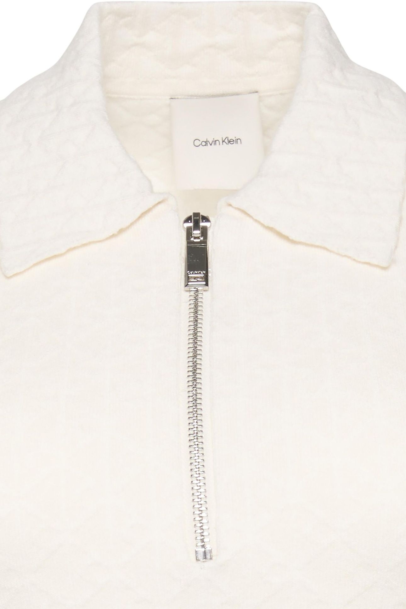 AOP TEXTURED SS TOP WHITE GREIGE COMBO 3