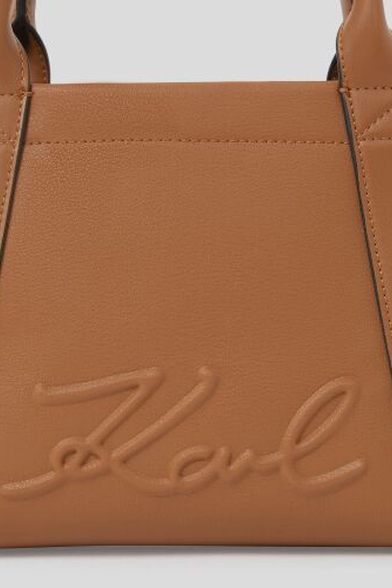 K/VILLE SM TOTE DARK TAN 4