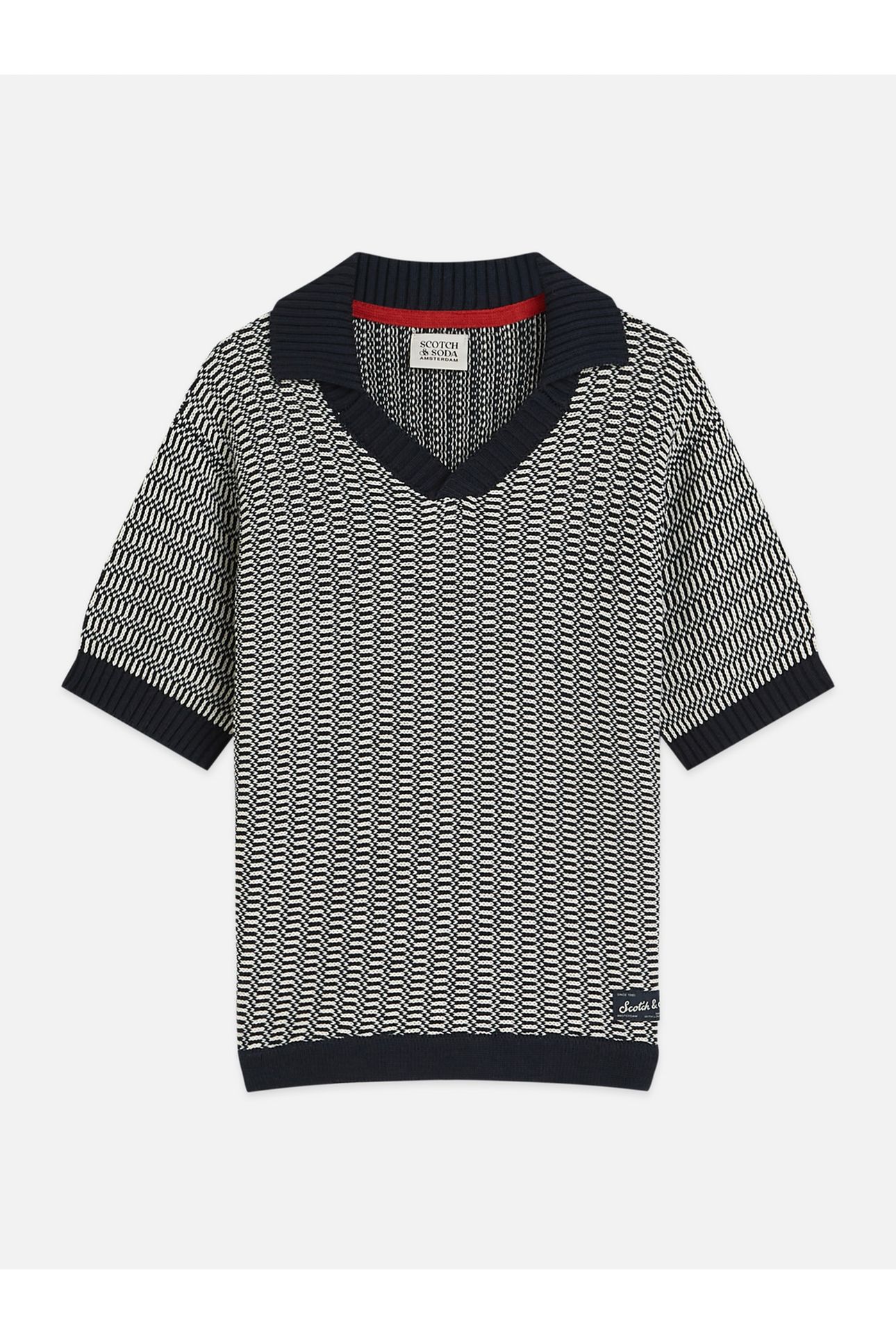 BOYS RELAXEDFIT KNITTED POLO MEDIUM BEIGE 1