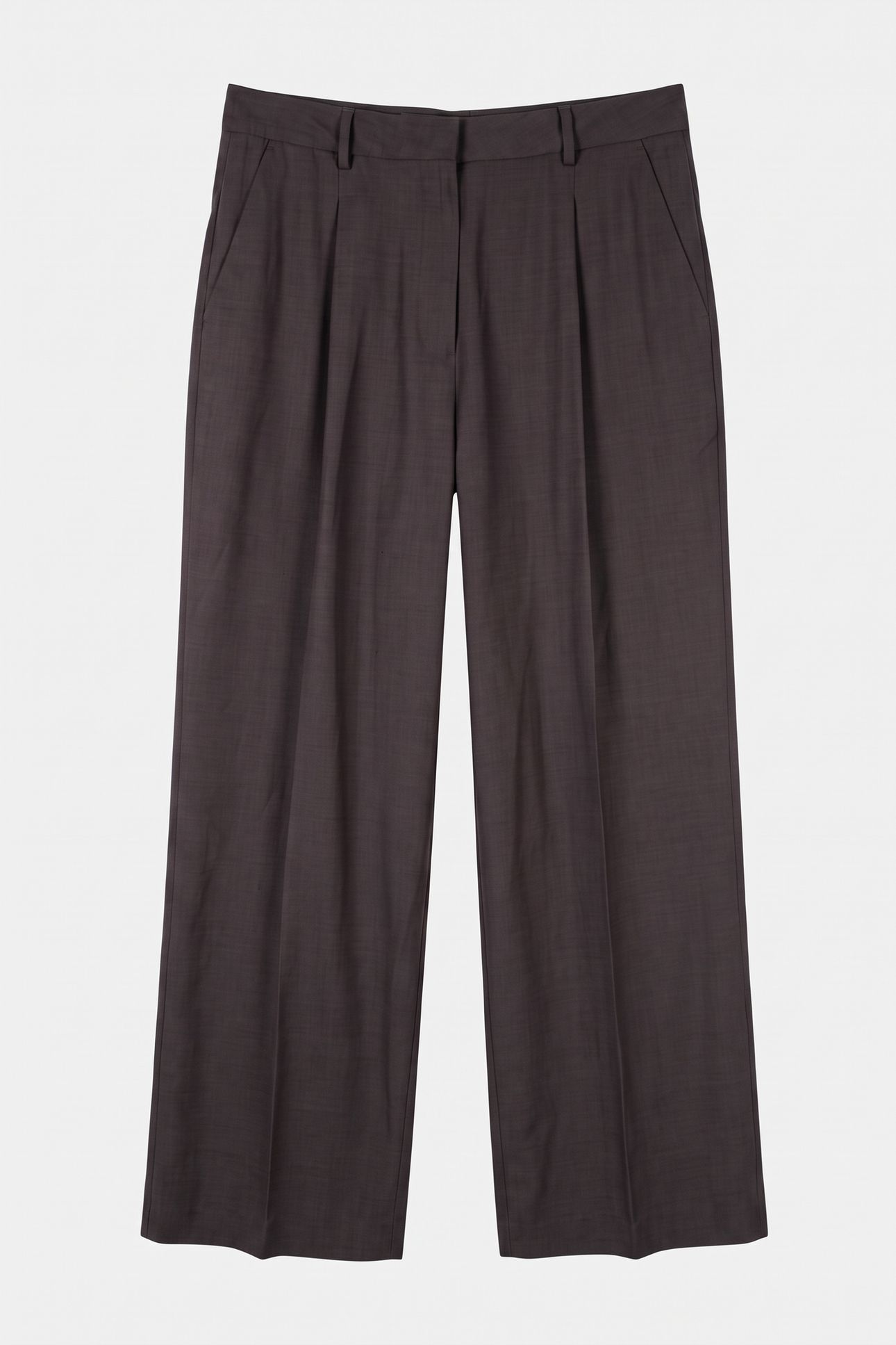 ROSE TAILORED PANT CHARCOAL MELANGE 3