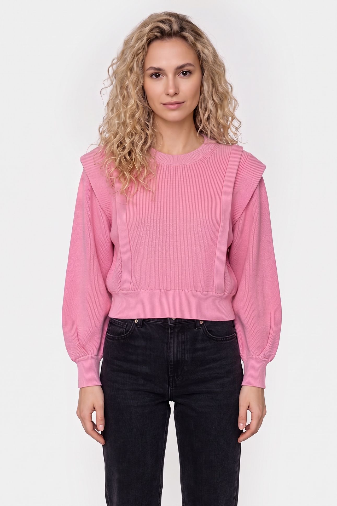 DANITZA SWEATER BUBBLE PINK 1