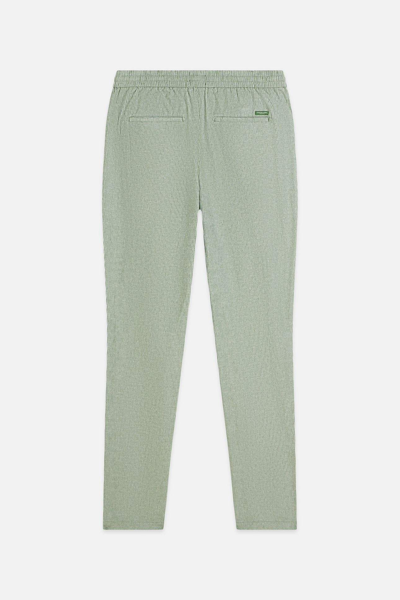 WARREN STRIPED COTTONLINEN REGULAR STRAIGHTFIT JOGGER NAVY 2