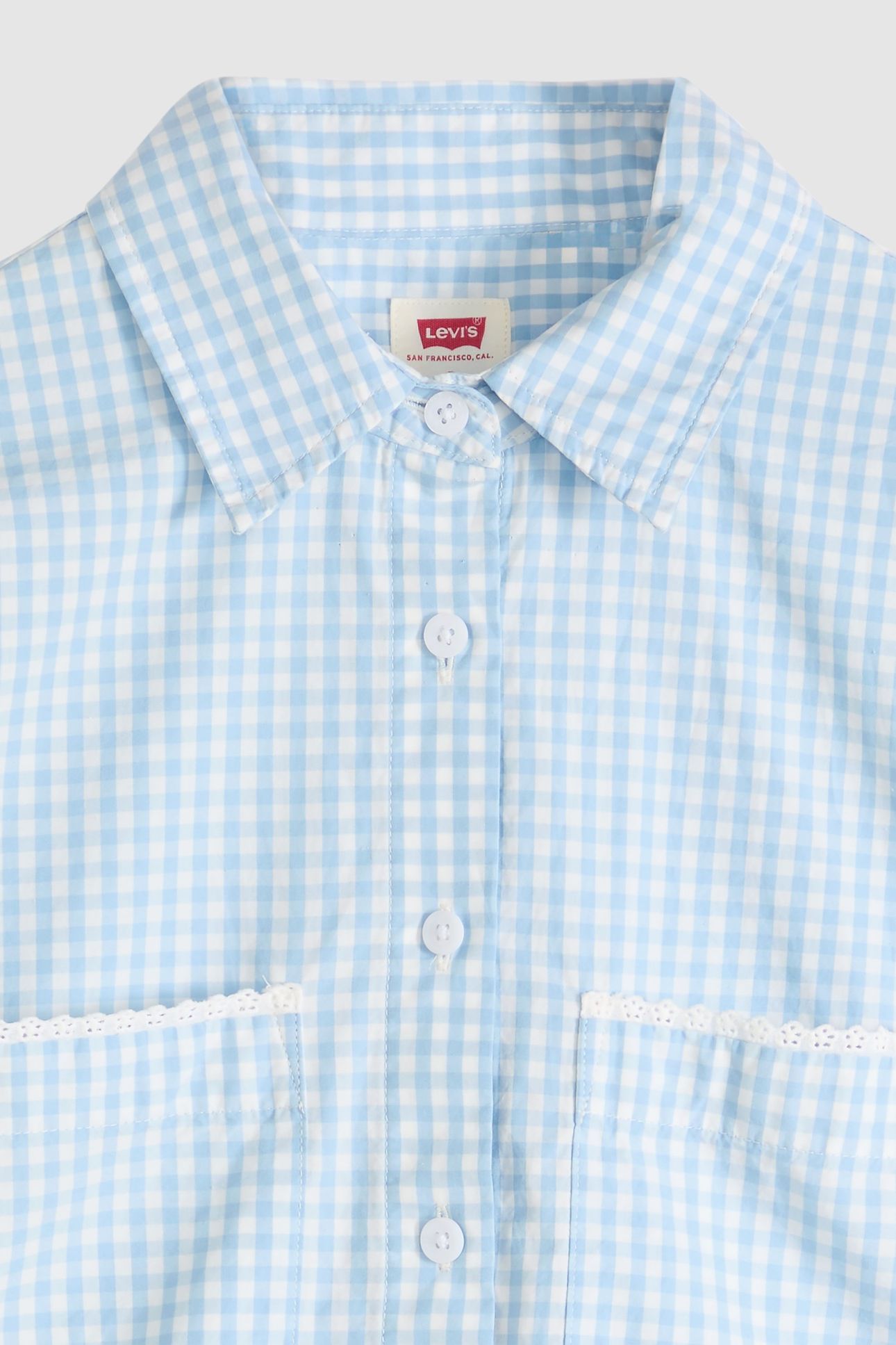 NOVELTY HARLIE SHORT SLEEVE CROPPED SHIRT 5